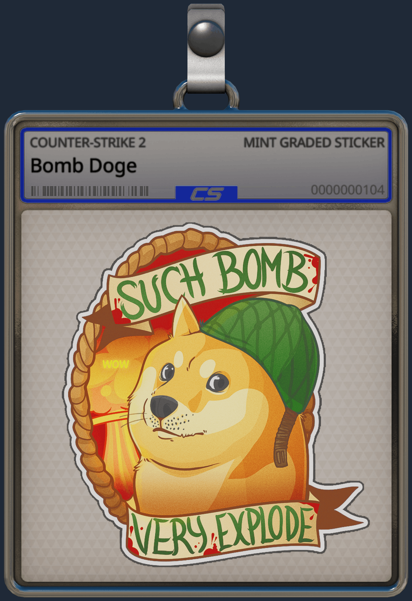 Sticker | Bomb Doge Image