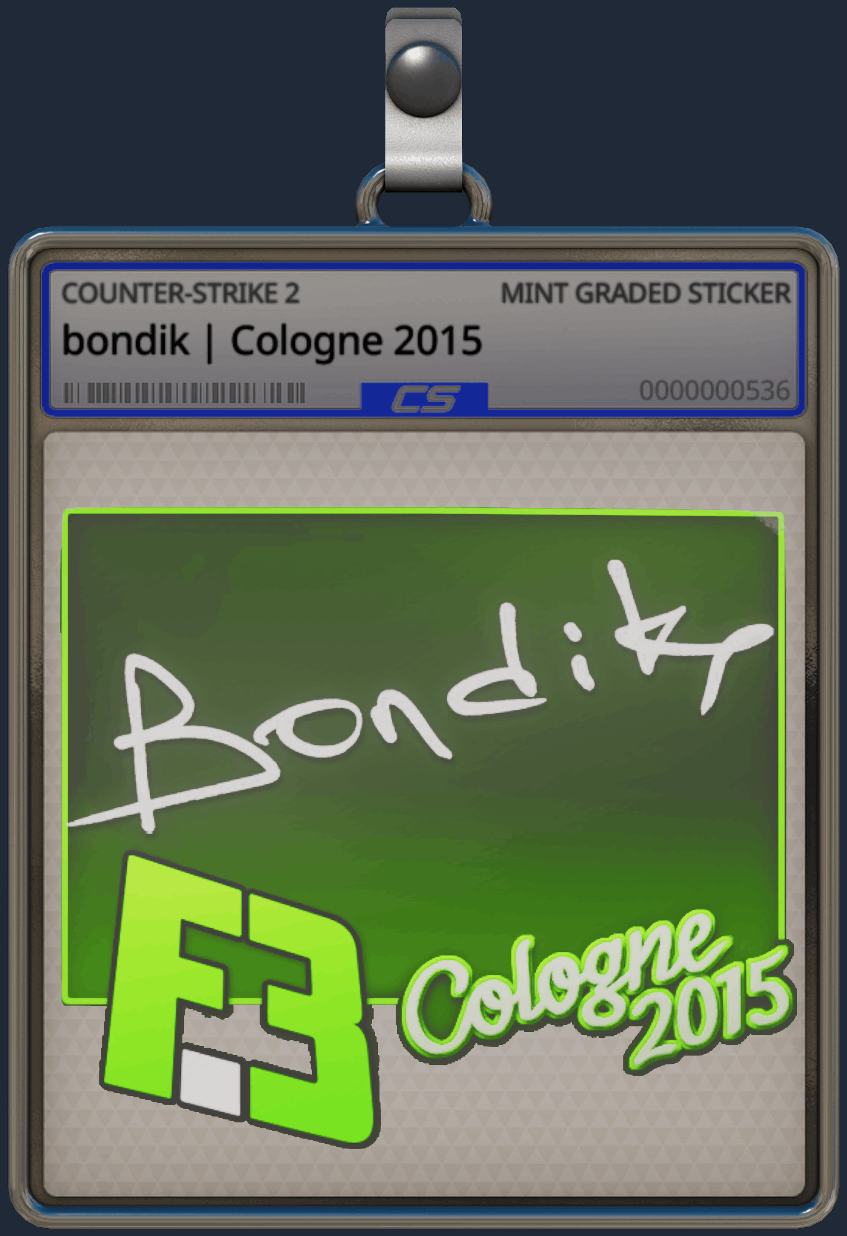 Sticker | bondik | Cologne 2015 Image