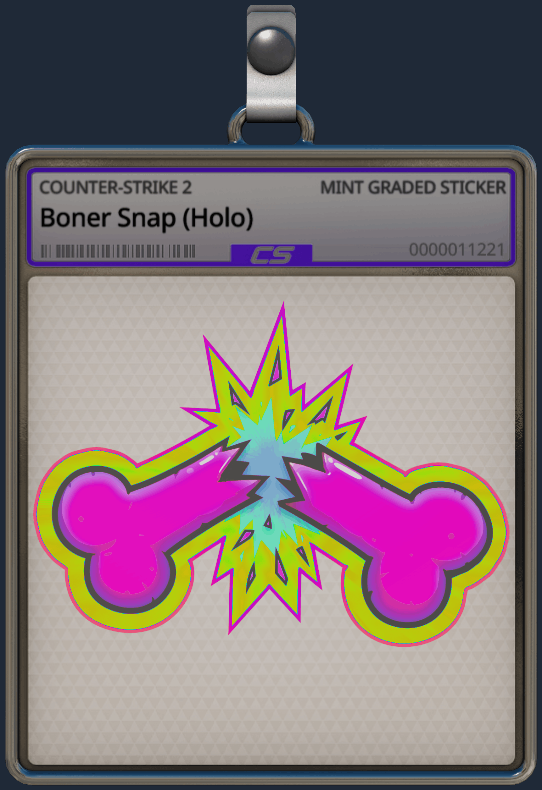 Sticker | Boner Snap (Holo) Image