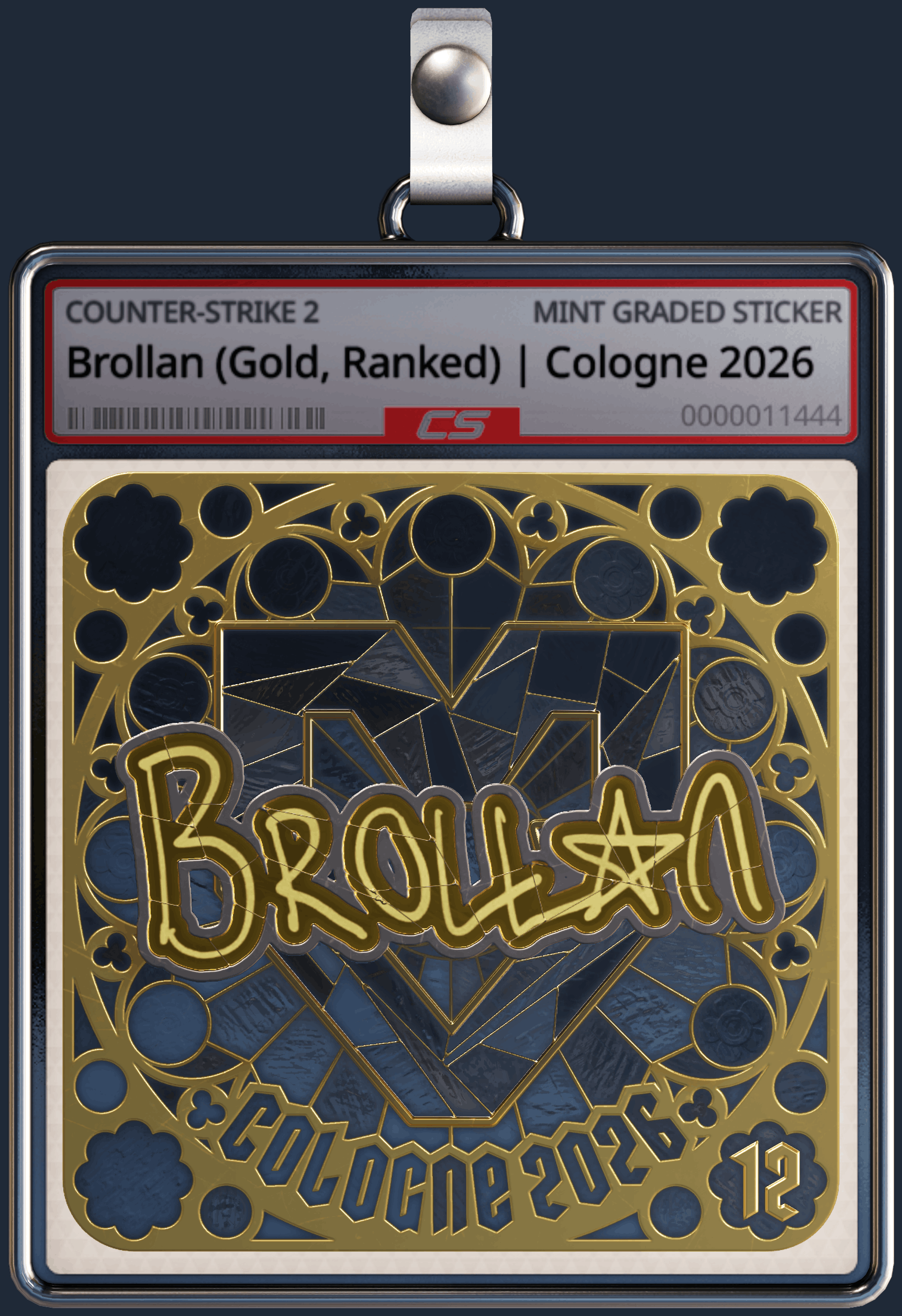 Sticker | Brollan (Gold, Ranked) | Cologne 2026 Image