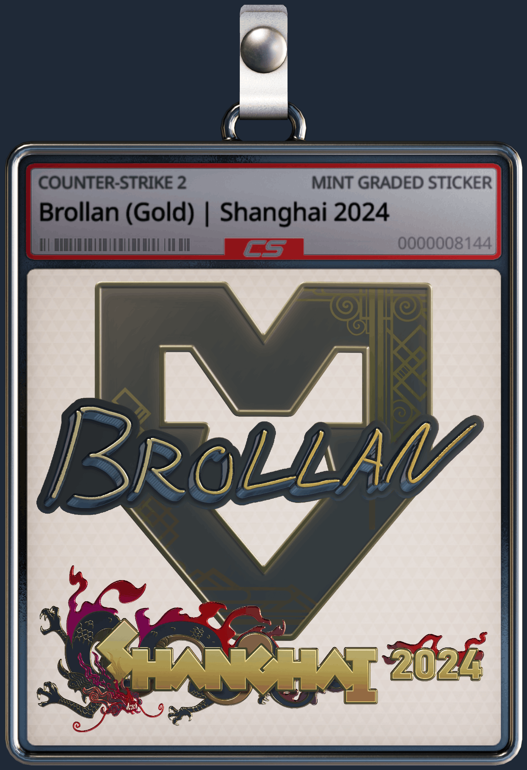 Sticker | Brollan (Gold) | Shanghai 2024 Image