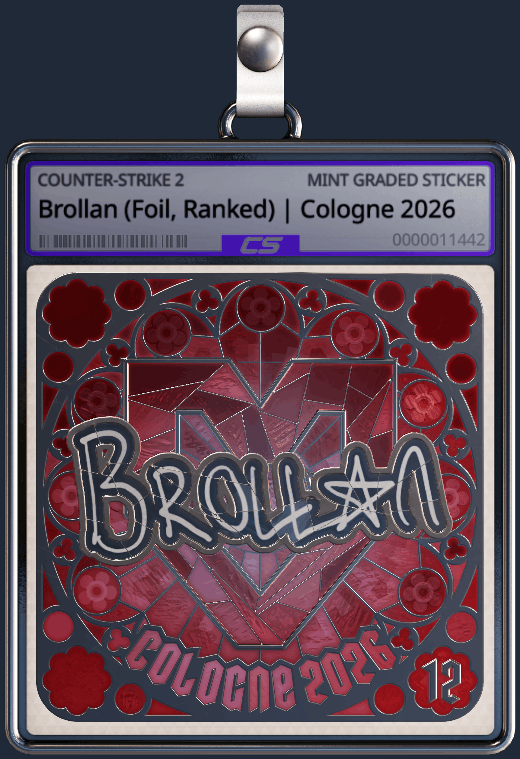 Sticker | Brollan (Foil, Ranked) | Cologne 2026 Image