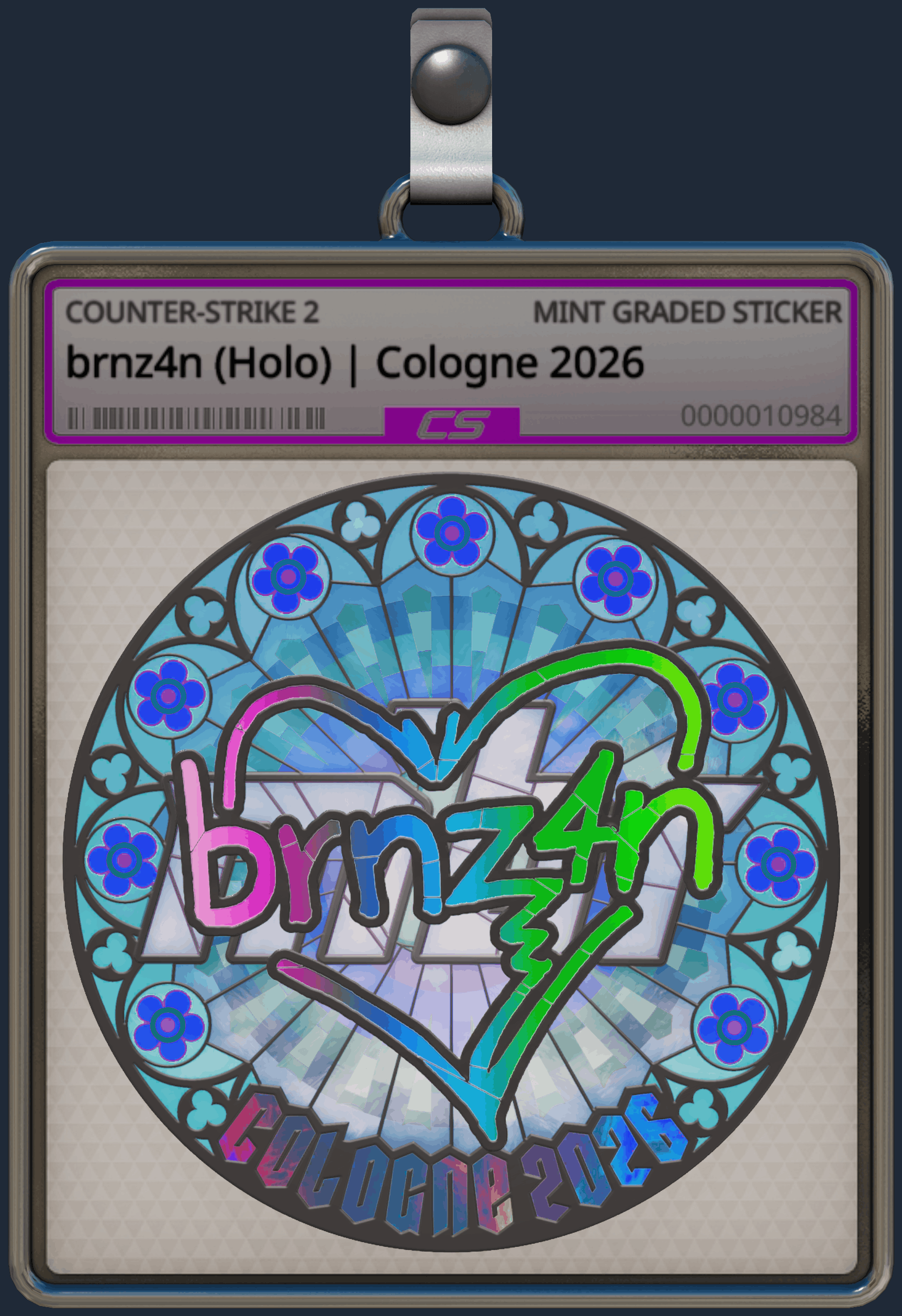 Sticker | brnz4n (Holo) | Cologne 2026 Image