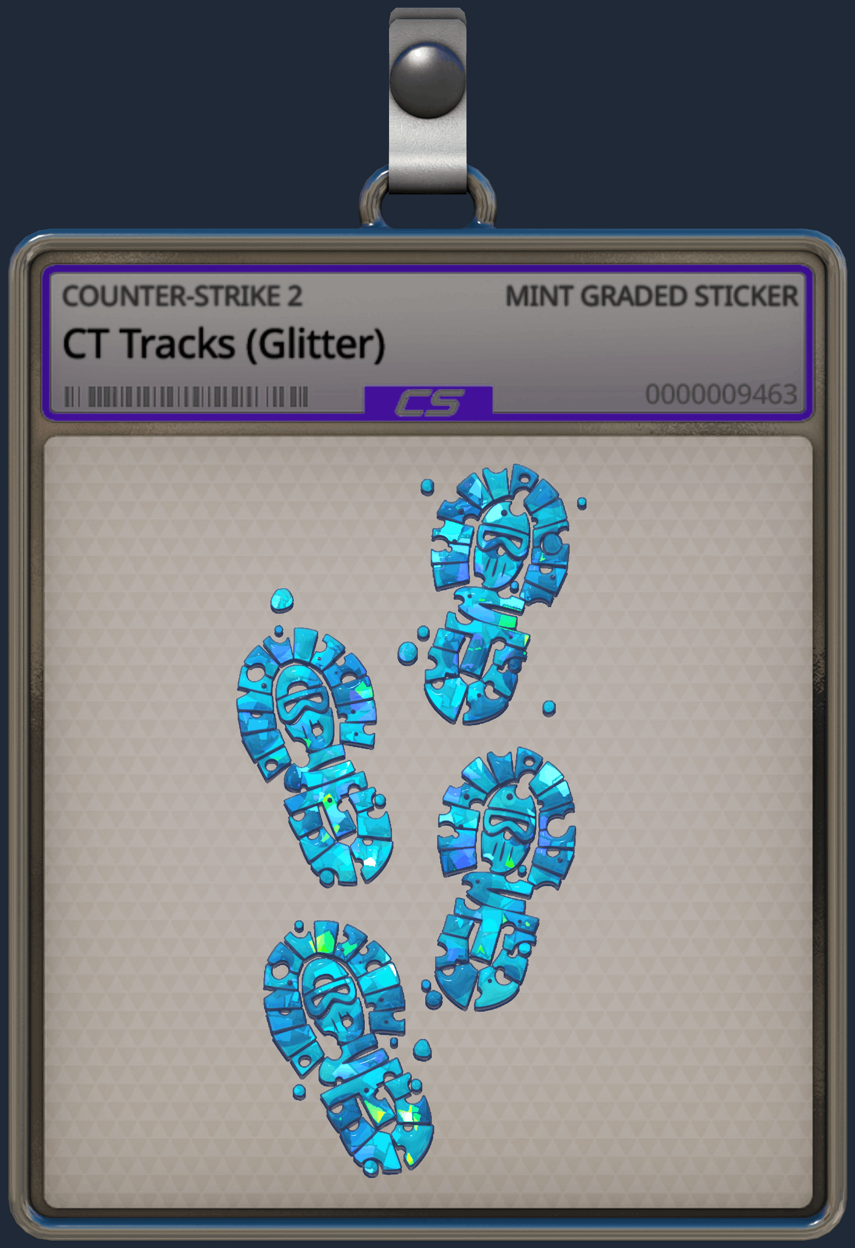 Sticker | CT Tracks (Glitter) Image