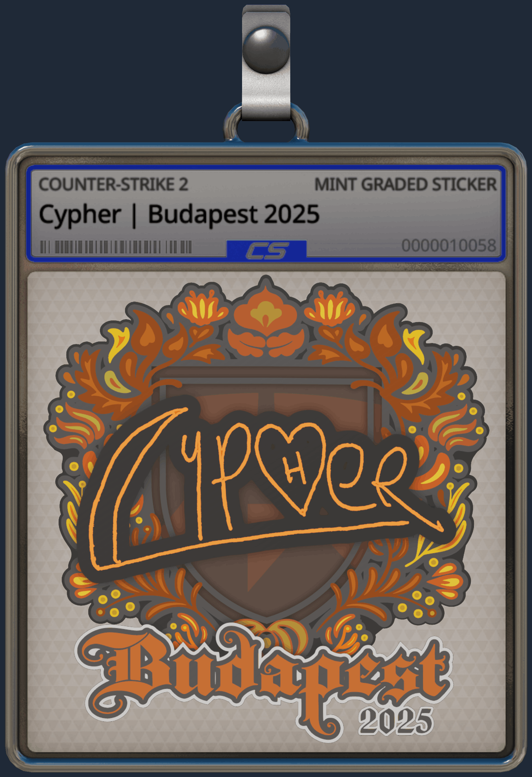Sticker | Cypher | Budapest 2025 Image