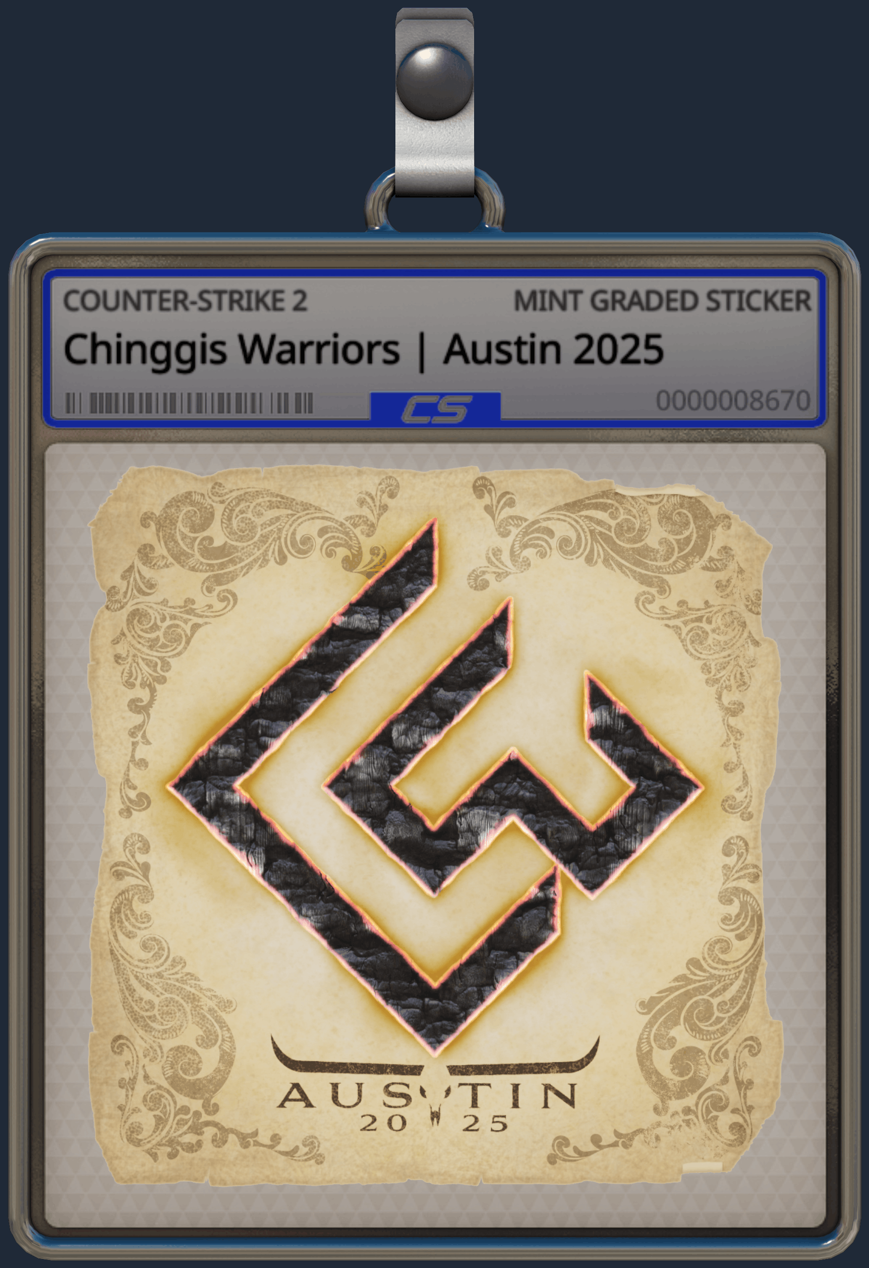 Sticker | Chinggis Warriors | Austin 2025 Image