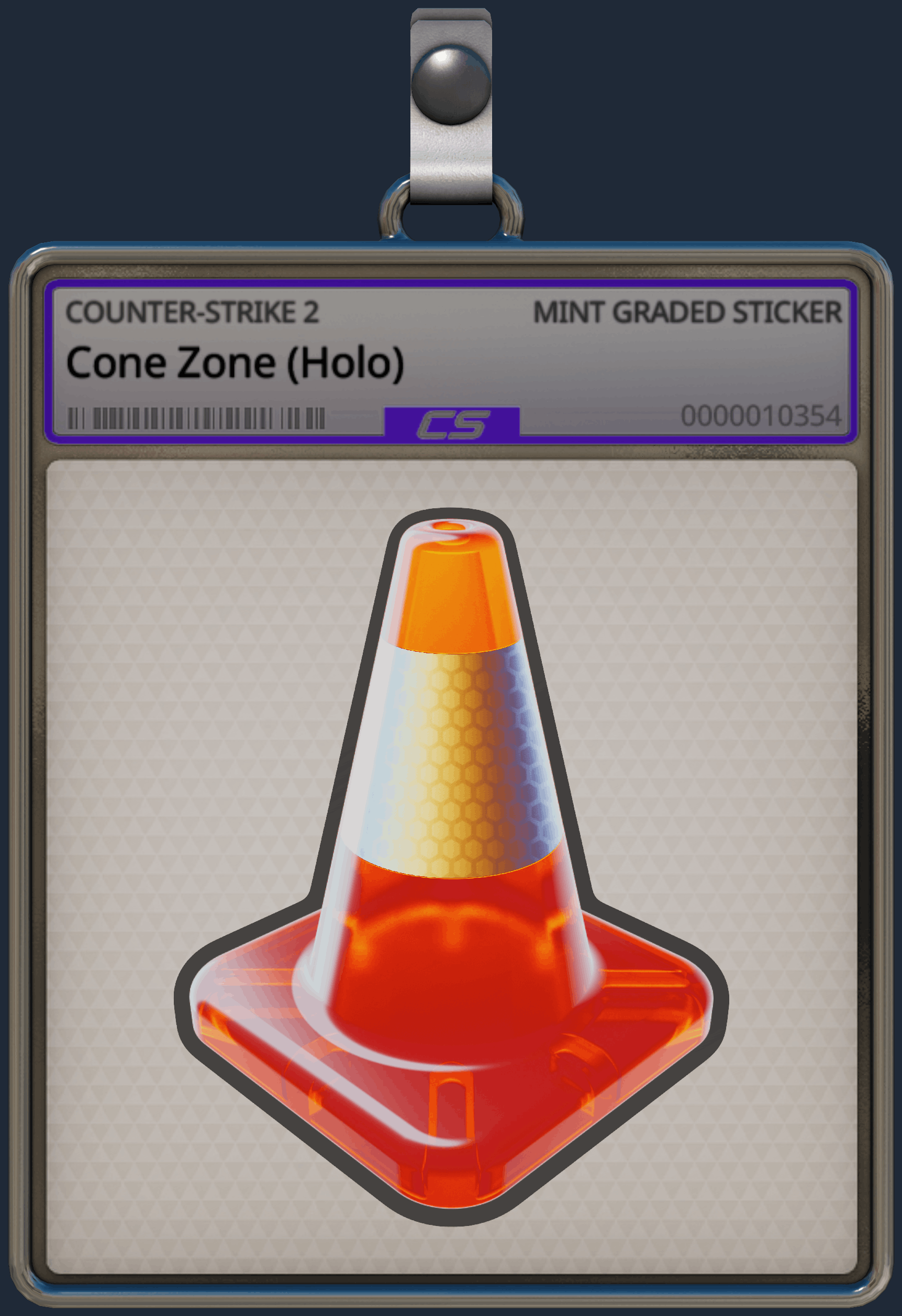 Sticker | Cone Zone (Holo) Image