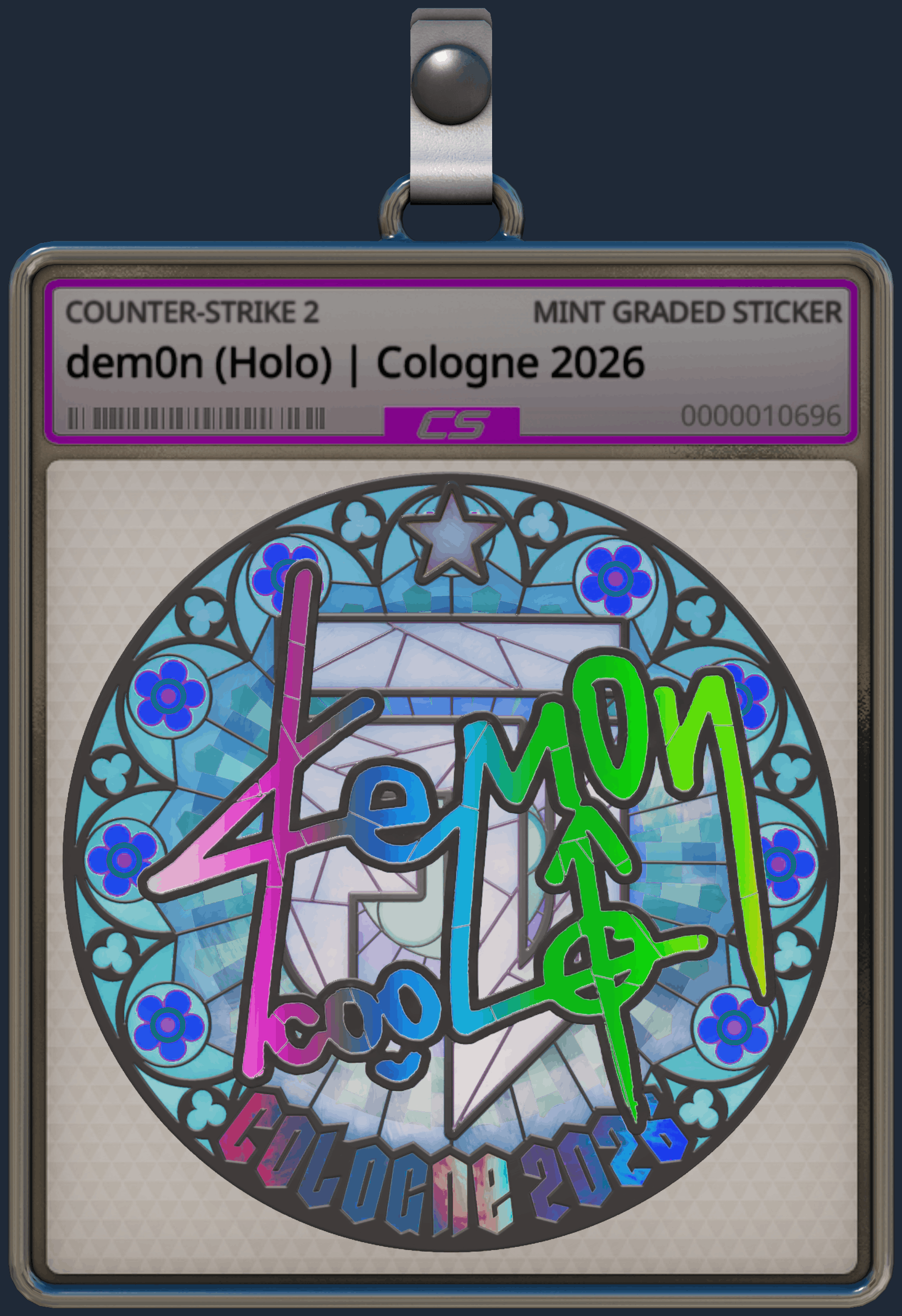Sticker | dem0n (Holo) | Cologne 2026 Image
