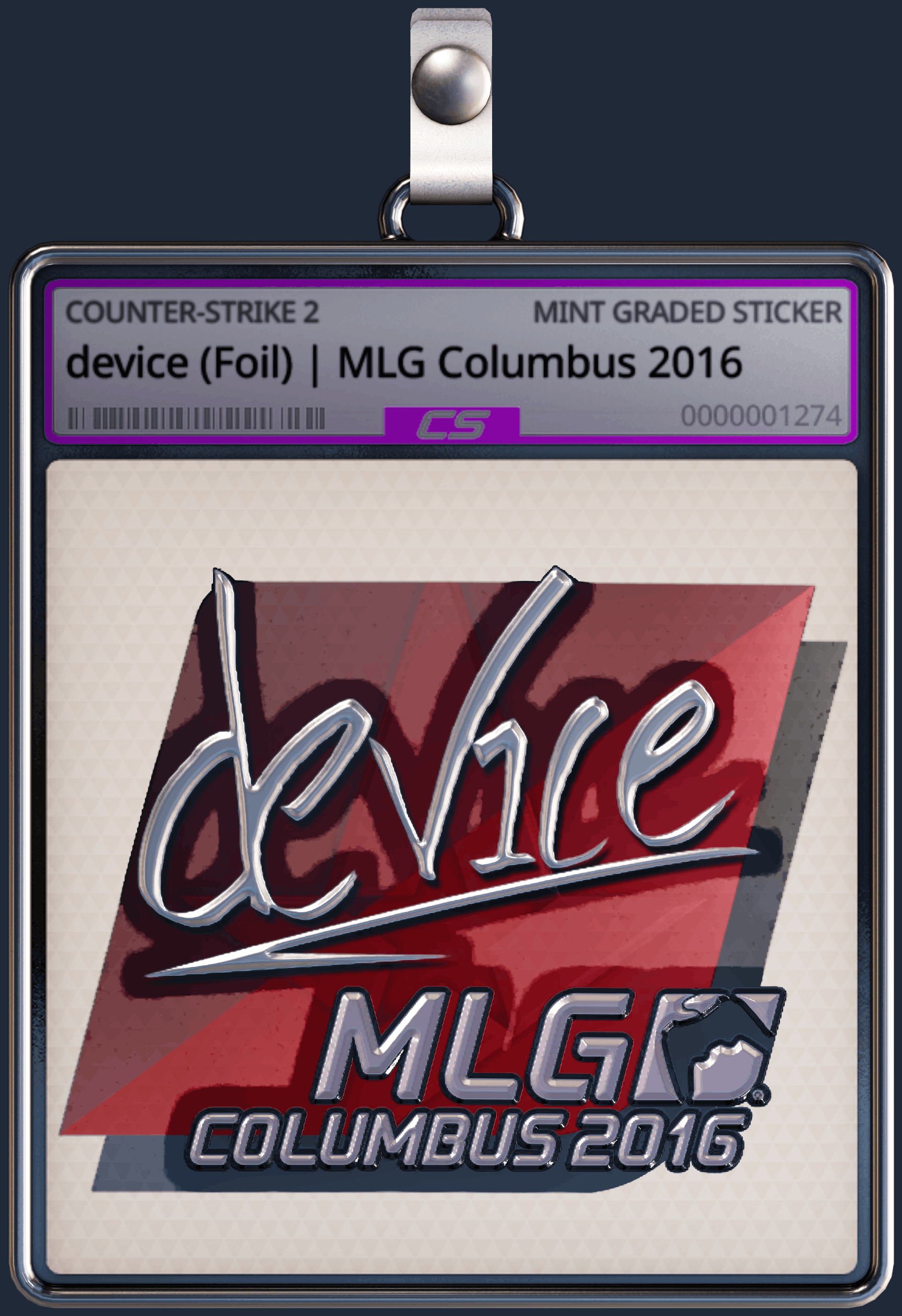 Sticker | device (Foil) | MLG Columbus 2016 Image