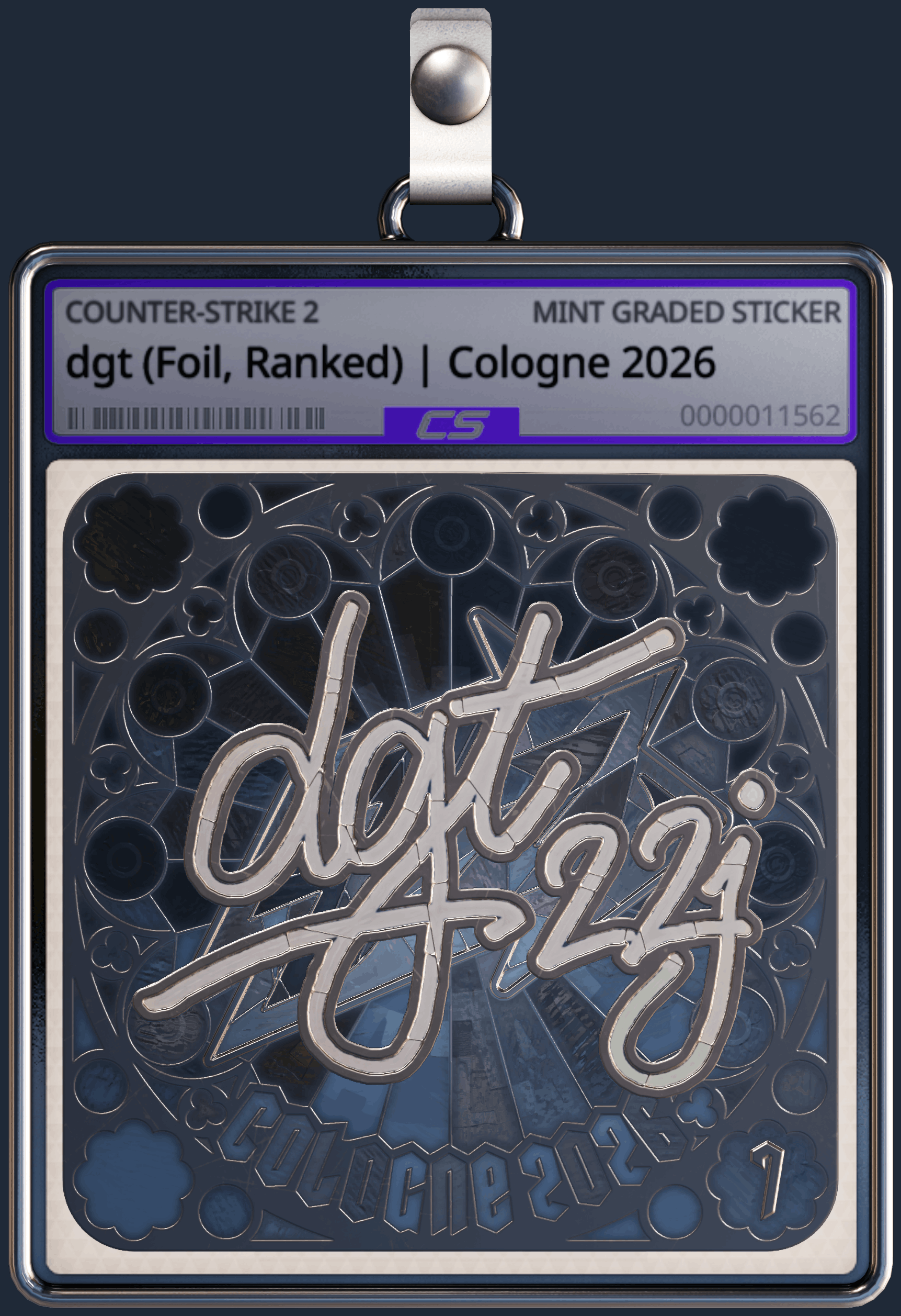 Sticker | dgt (Foil, Ranked) | Cologne 2026 Image