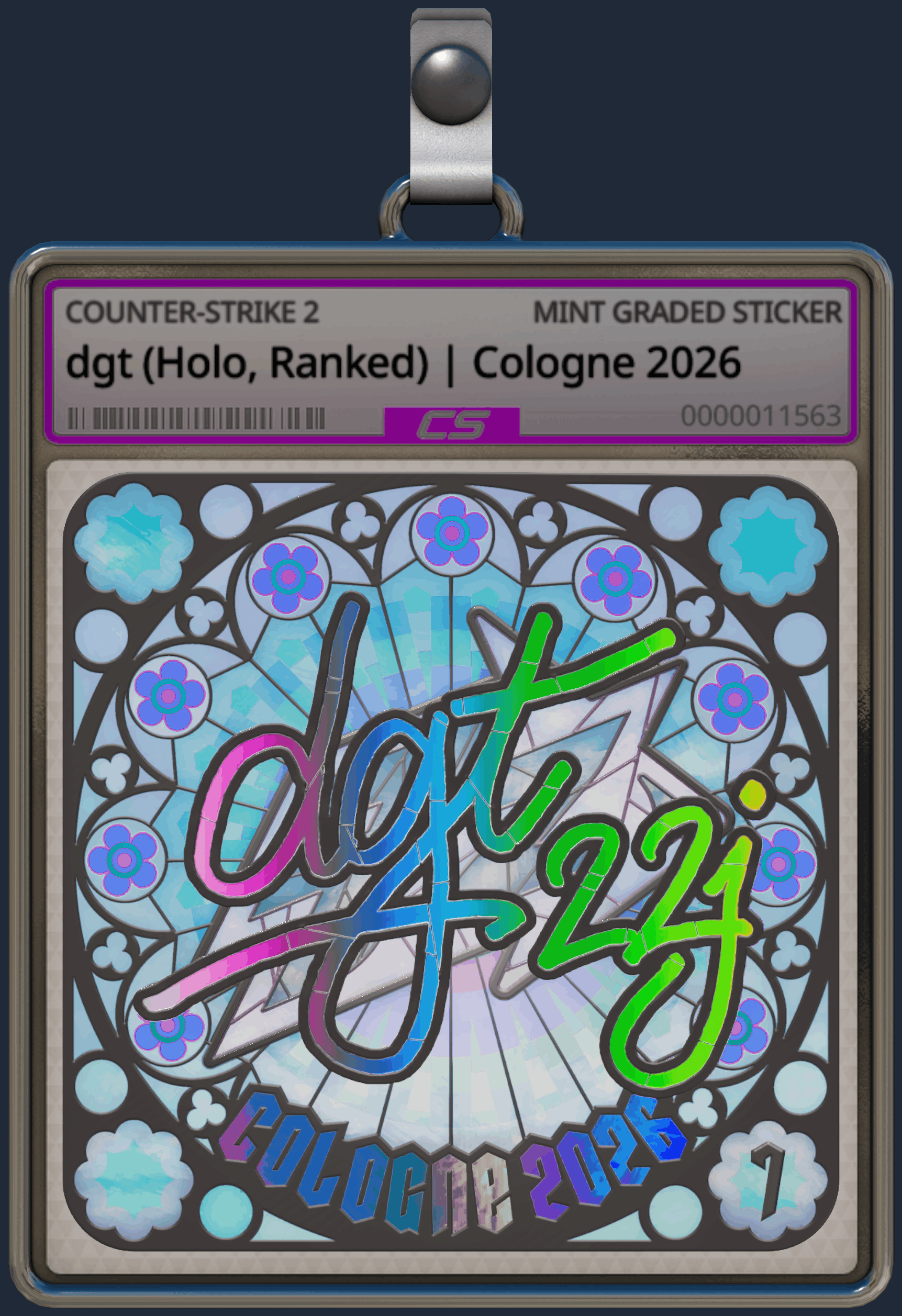 Sticker | dgt (Holo, Ranked) | Cologne 2026 Image