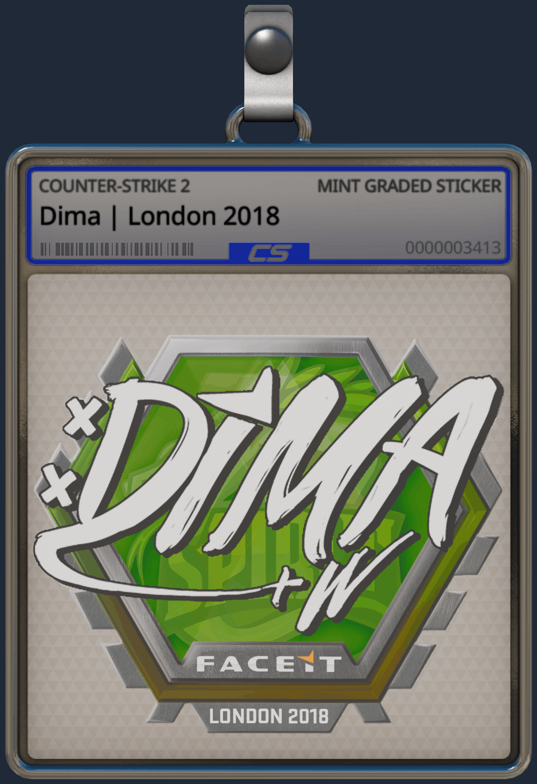 Sticker | Dima | London 2018 Image