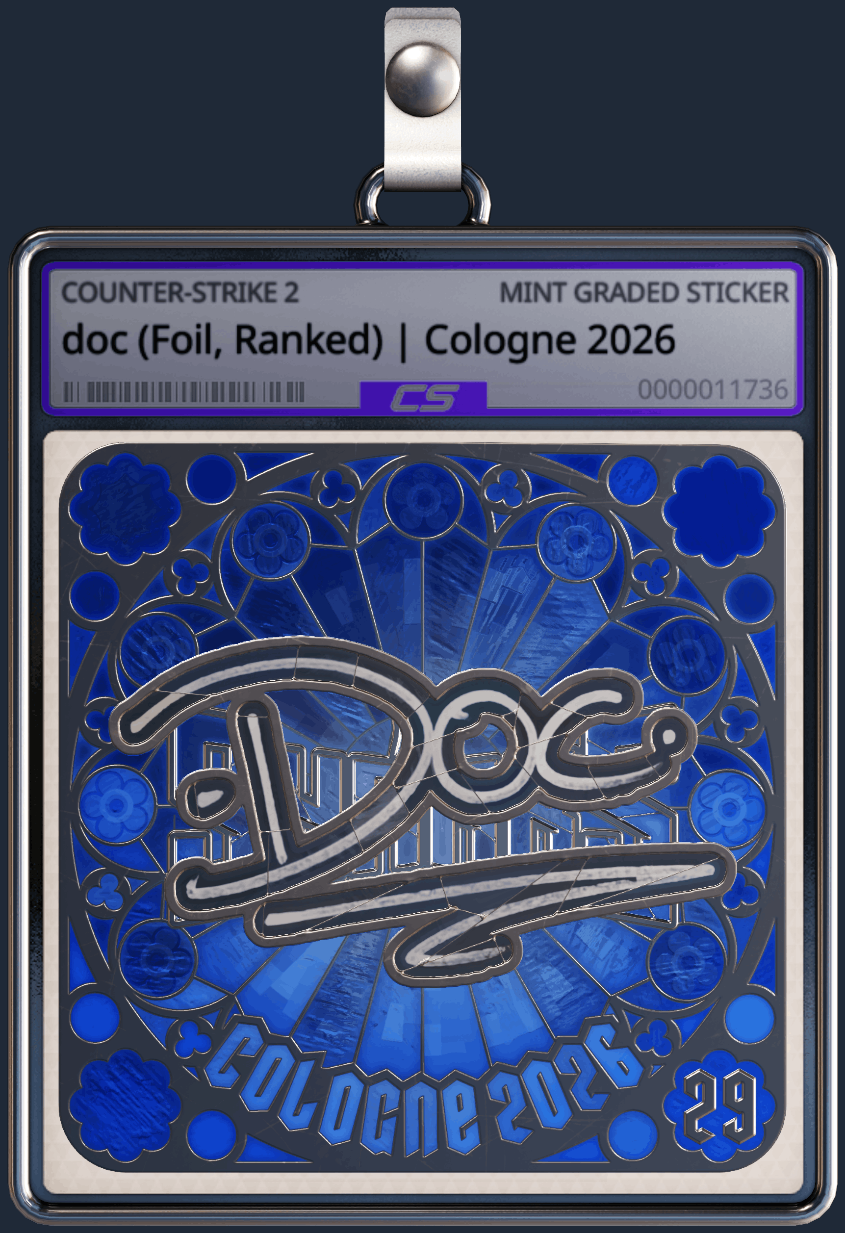Sticker | doc (Foil, Ranked) | Cologne 2026 Image