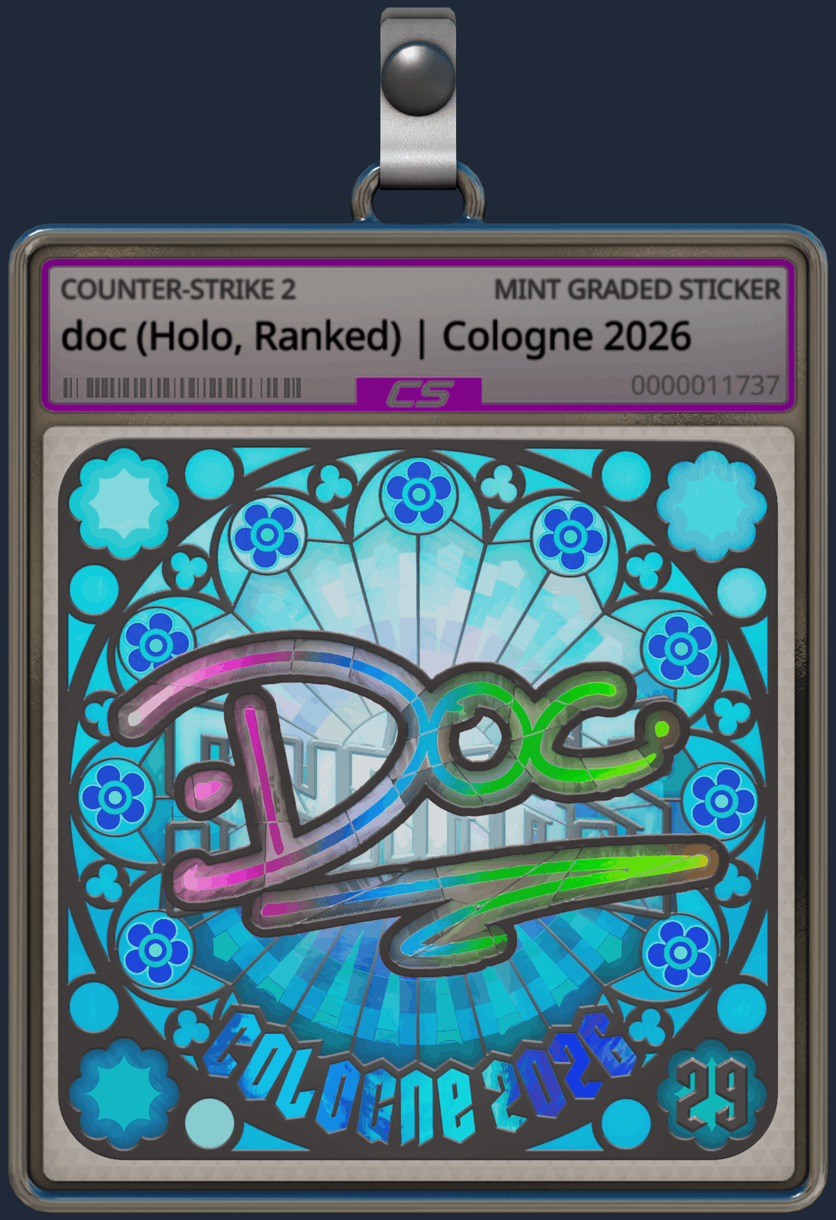 Sticker | doc (Holo, Ranked) | Cologne 2026 Image