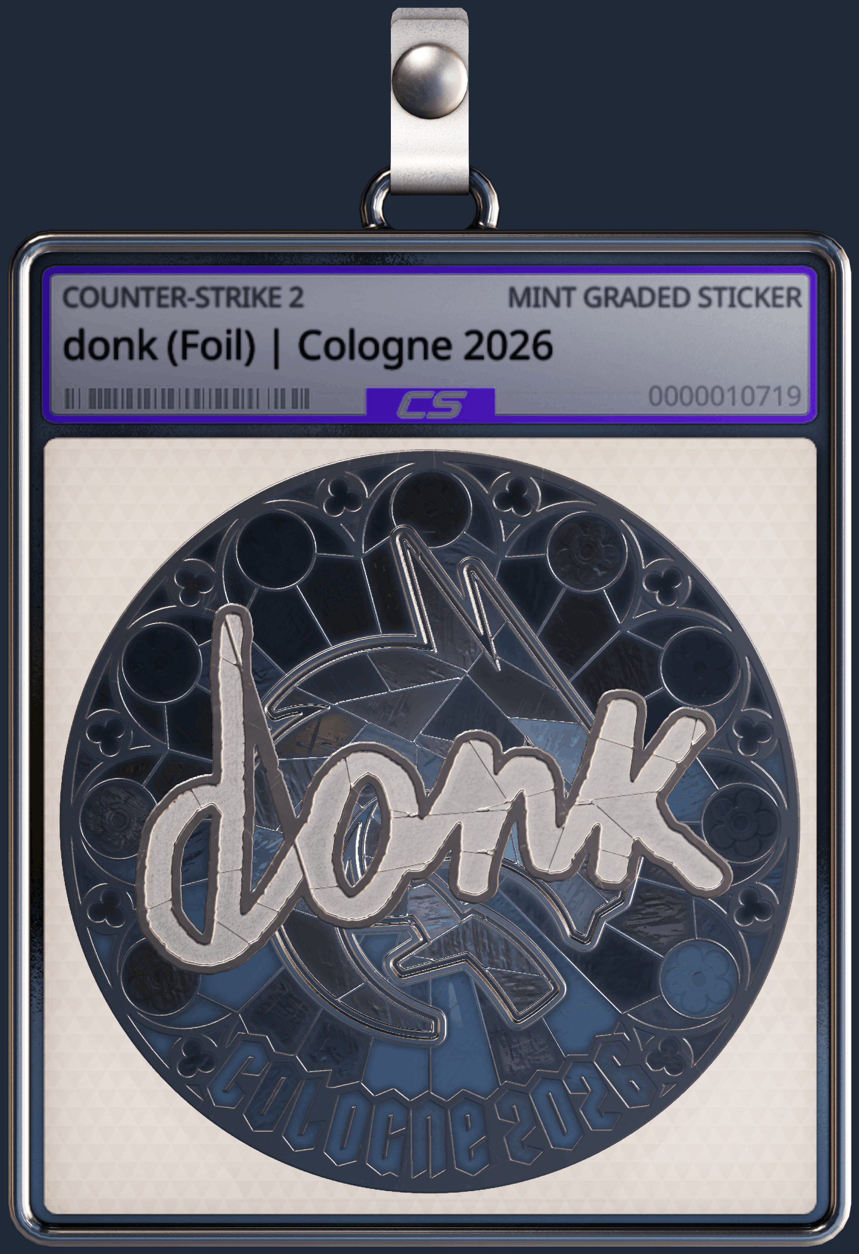 Sticker | donk (Foil) | Cologne 2026 Image