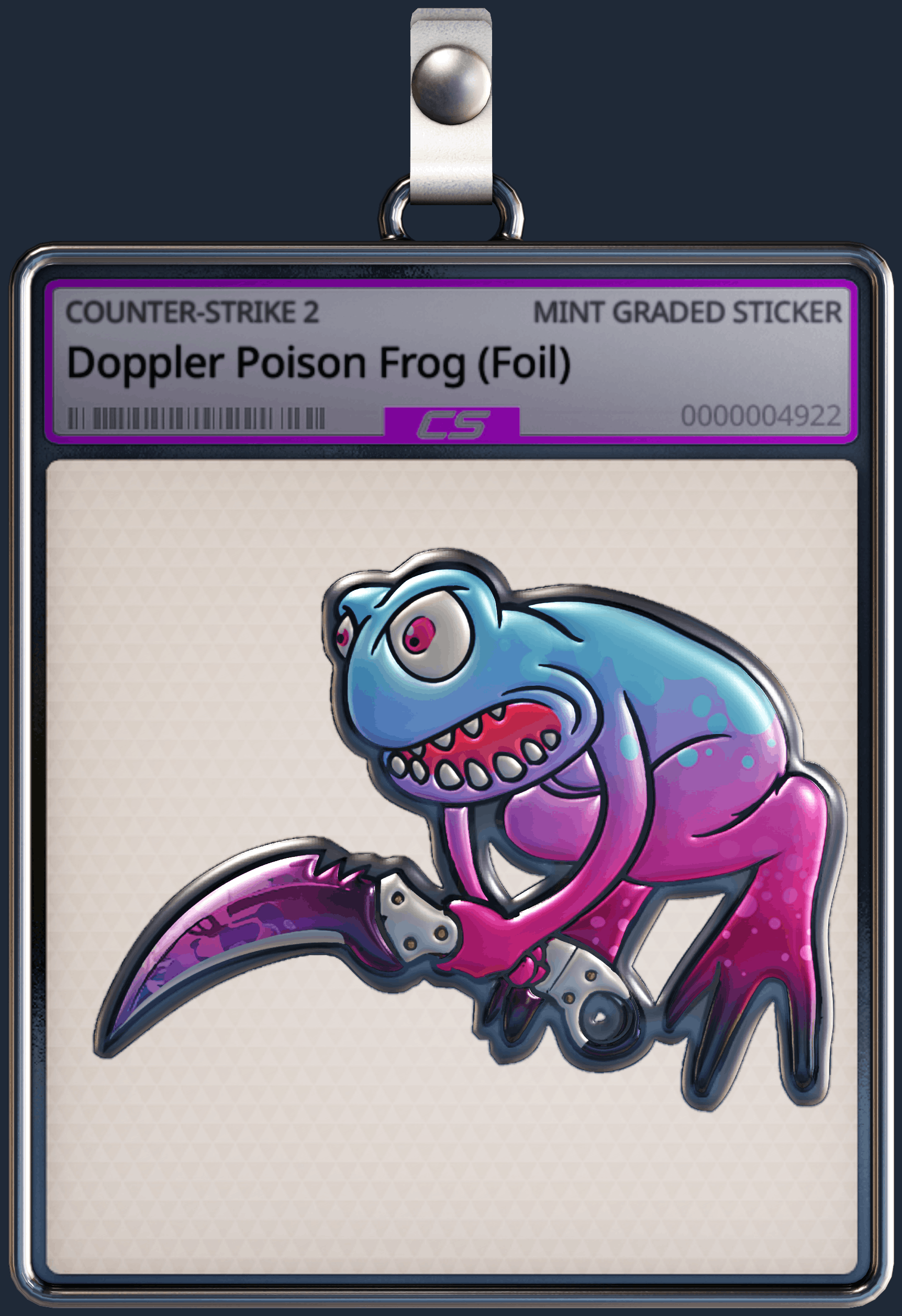 Sticker | Doppler Poison Frog (Foil) Image