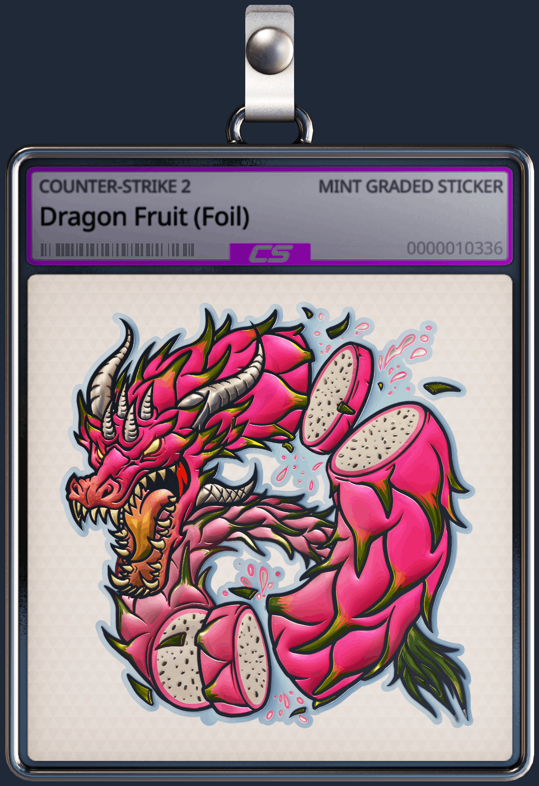 Sticker | Dragon Fruit (Foil) Image