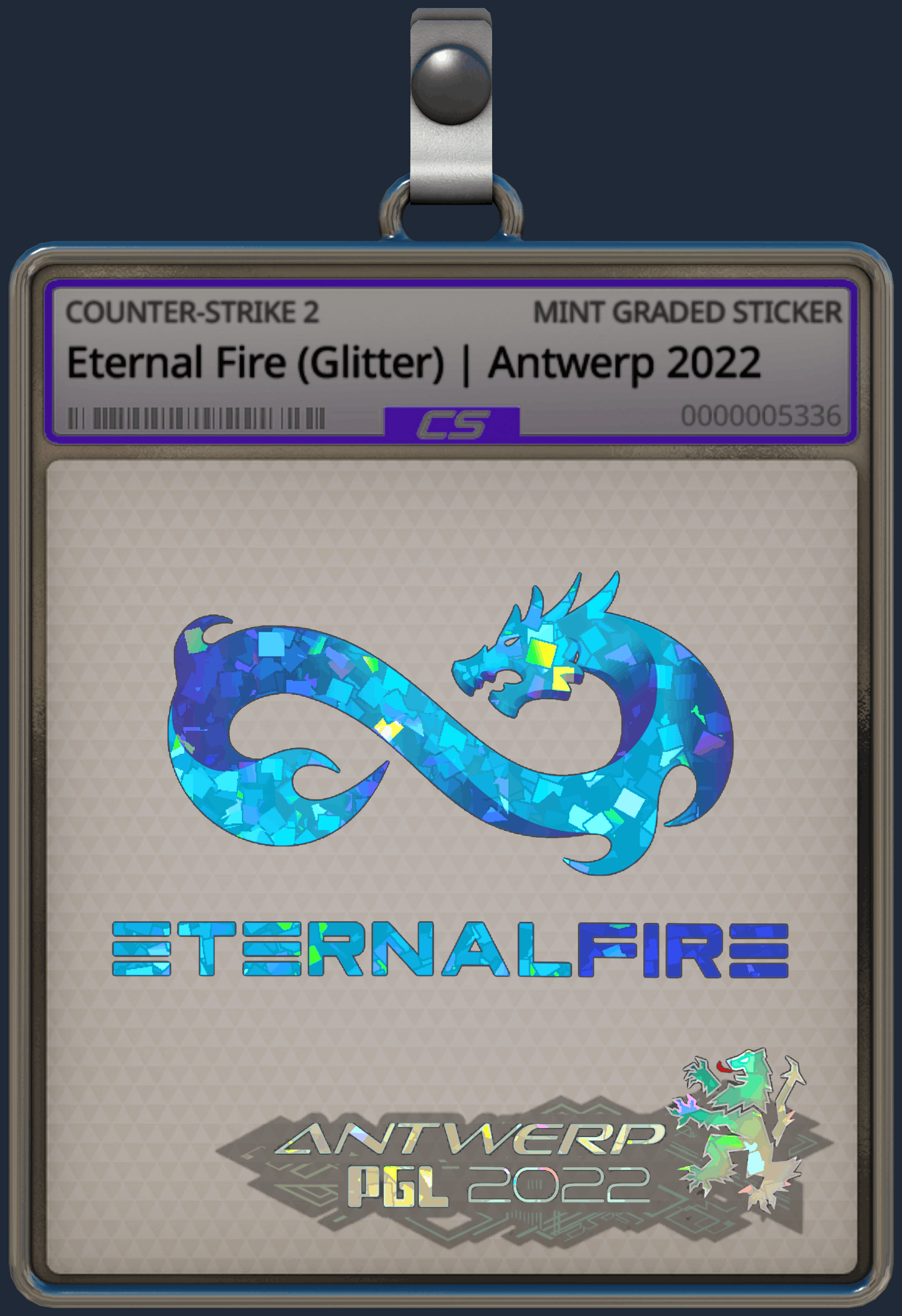 Sticker | Eternal Fire (Glitter) | Antwerp 2022 Image