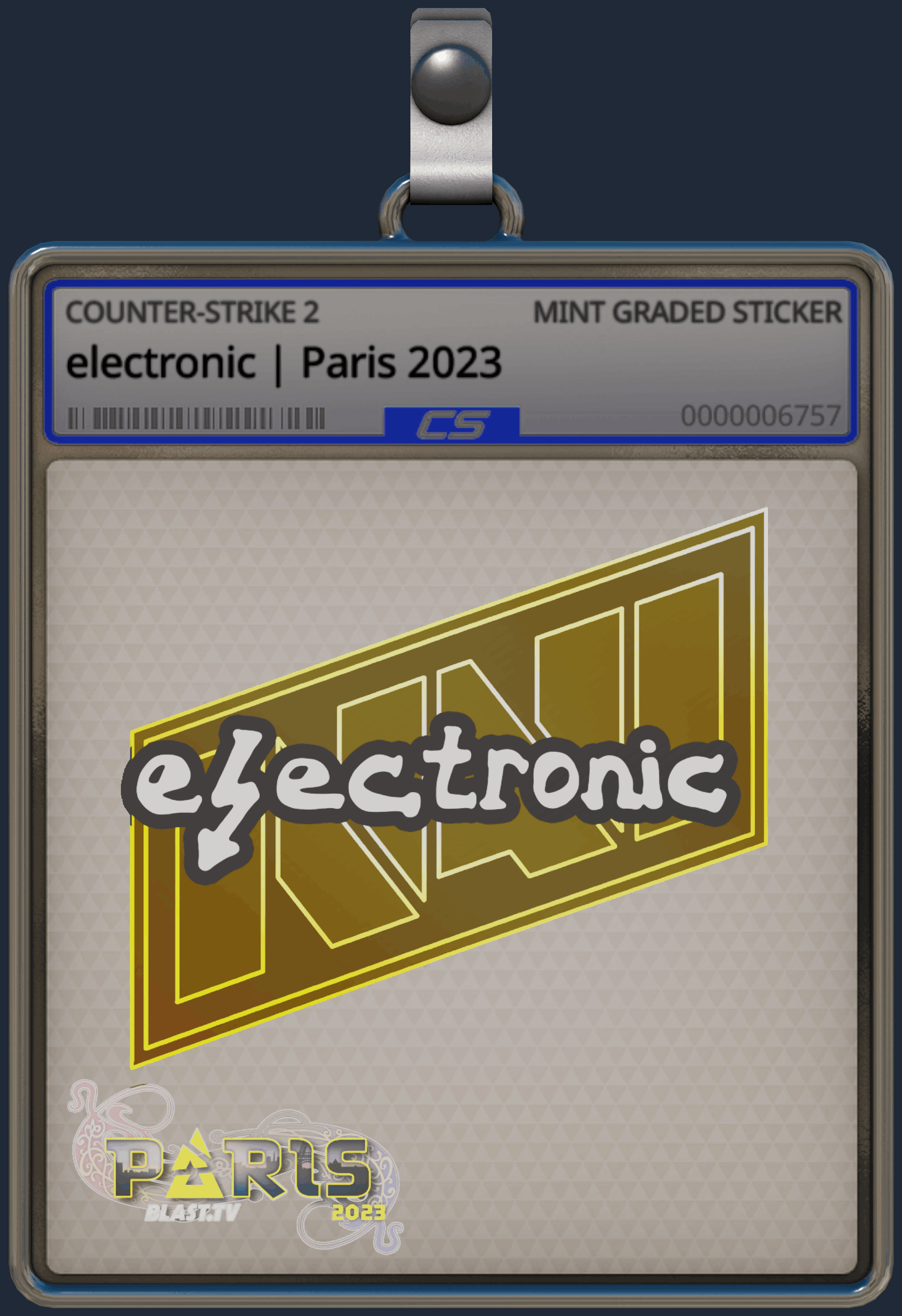 Sticker | electronic | Paris 2023 Image