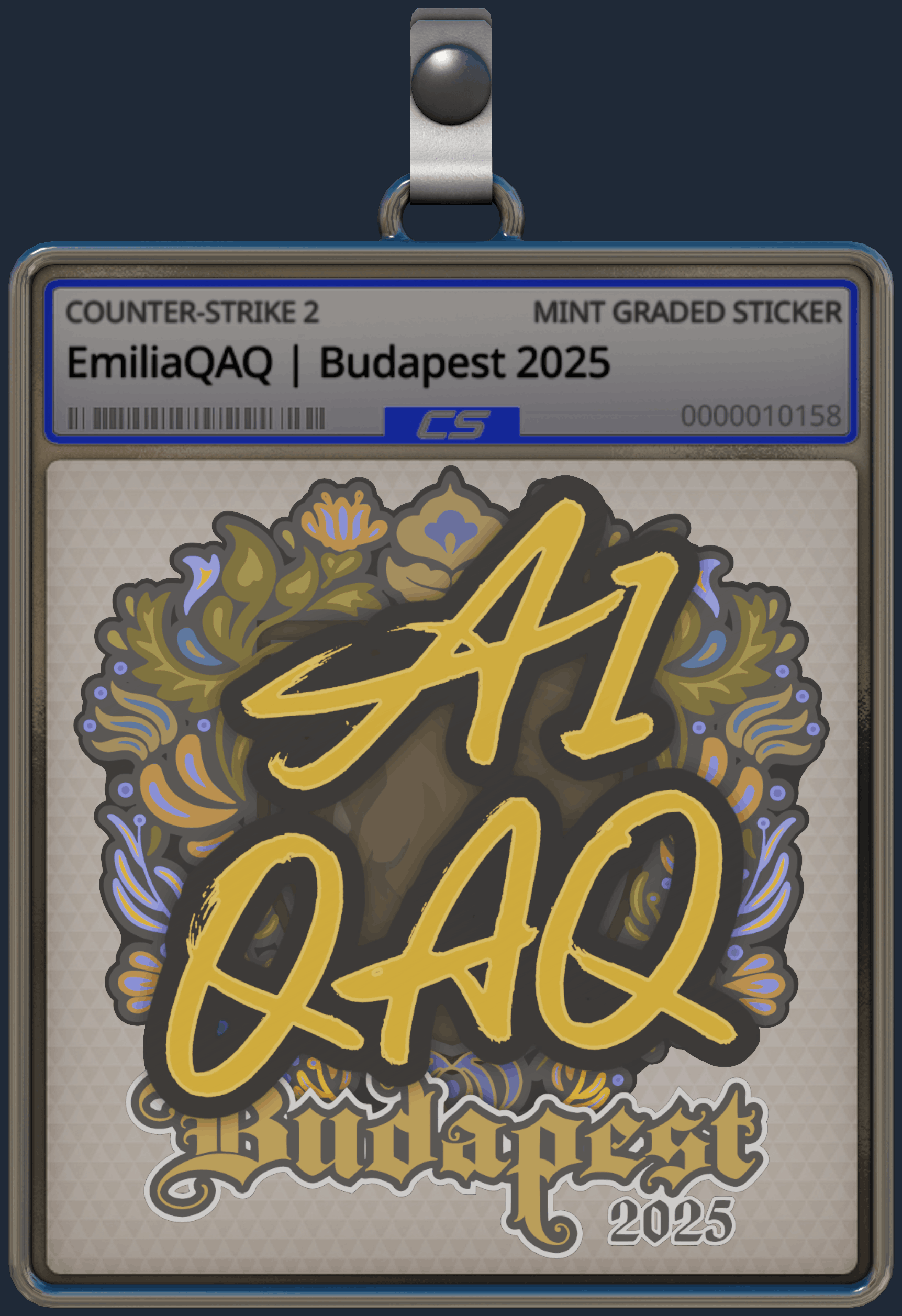 Sticker | EmiliaQAQ | Budapest 2025 Image