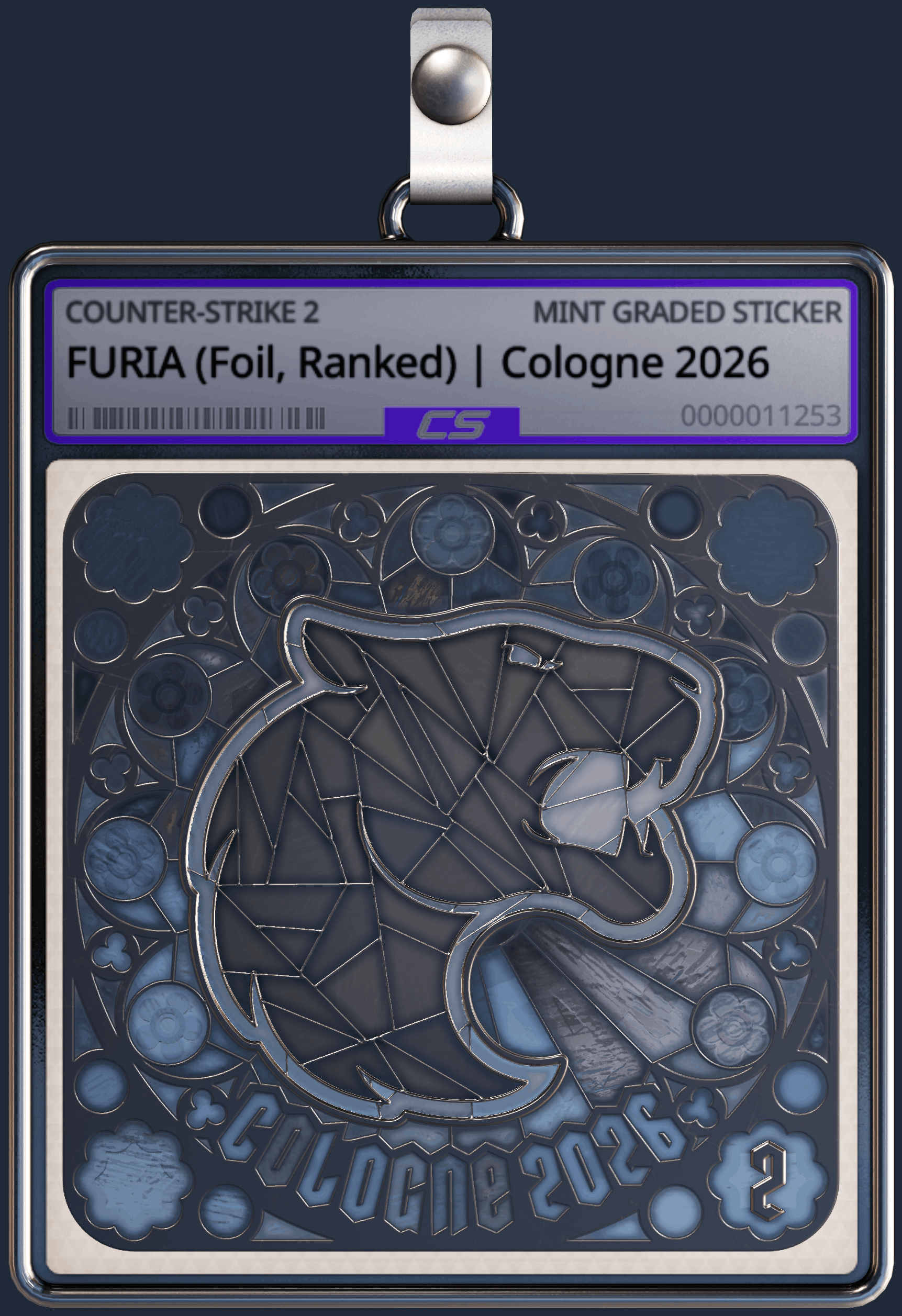 Sticker | FURIA (Foil, Ranked) | Cologne 2026 Image