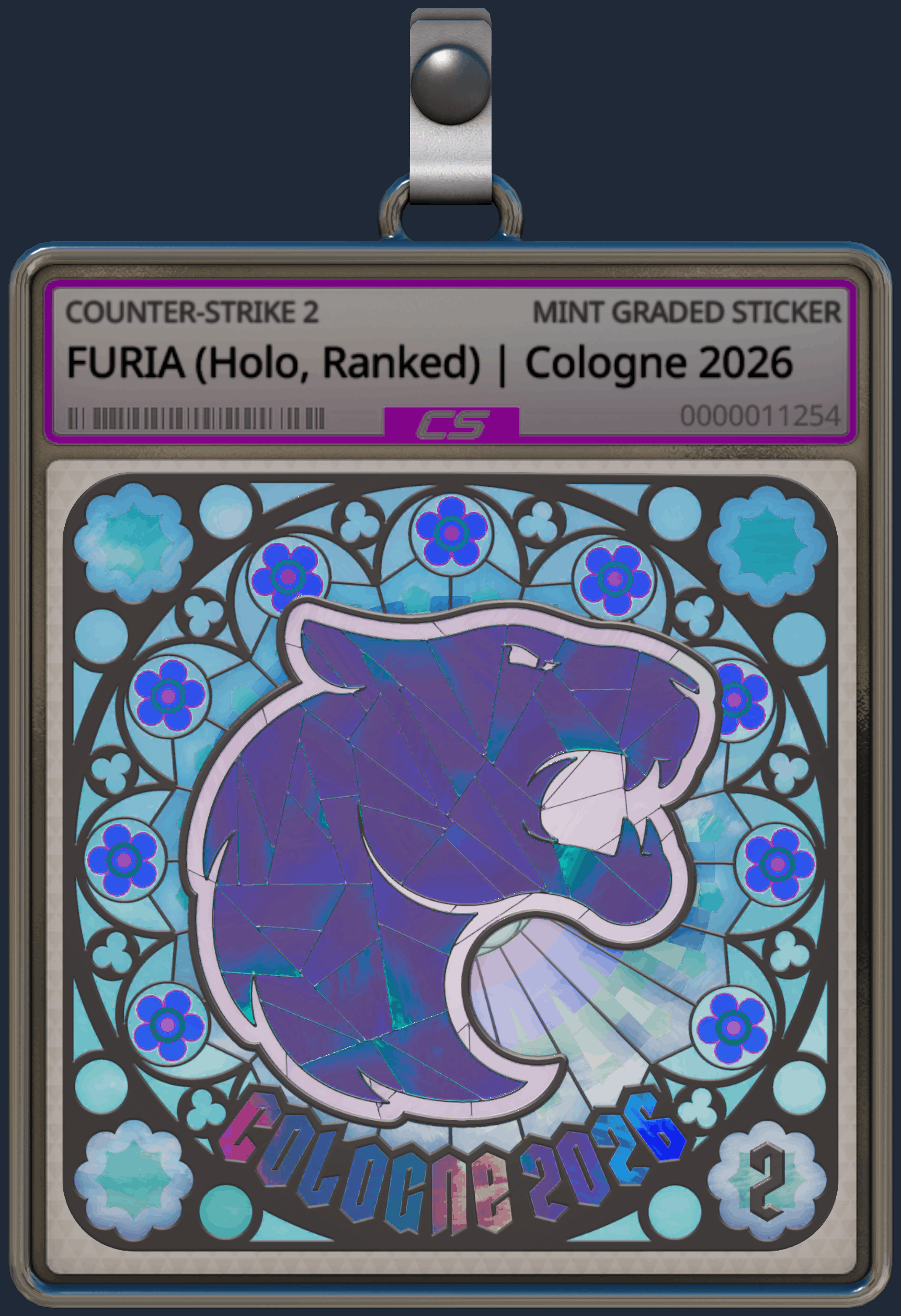 Sticker | FURIA (Holo, Ranked) | Cologne 2026 Image