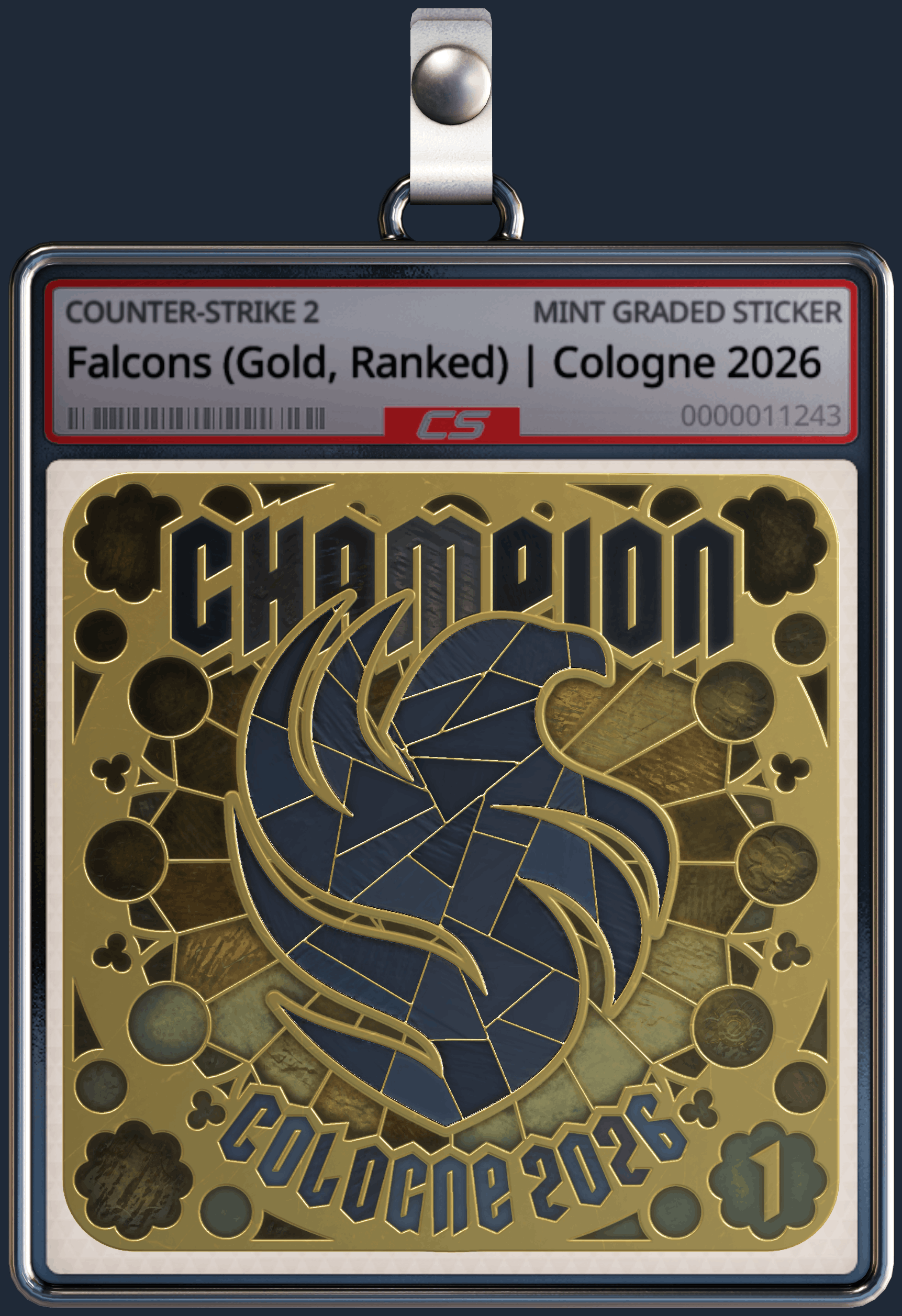 Sticker | Falcons (Gold, Ranked) | Cologne 2026 Image