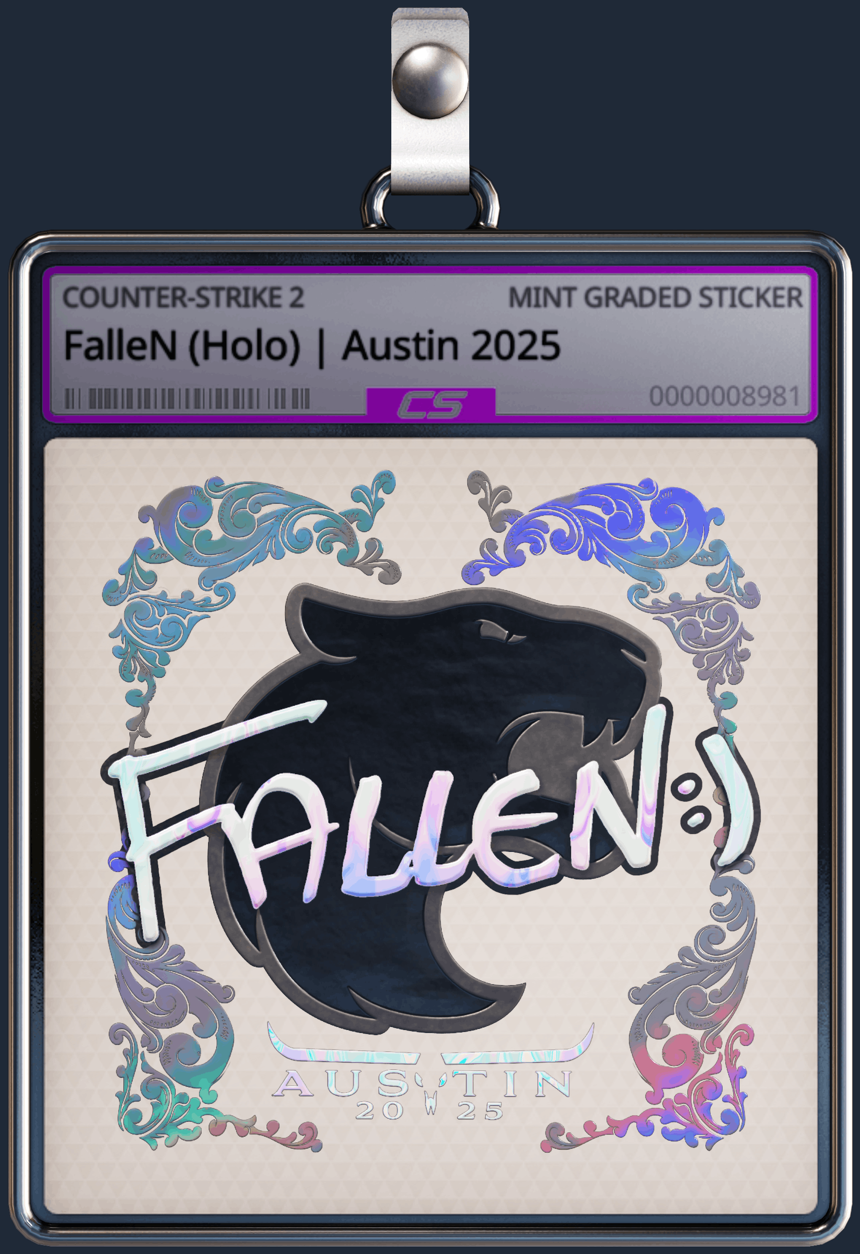 Sticker | FalleN (Holo) | Austin 2025 Image