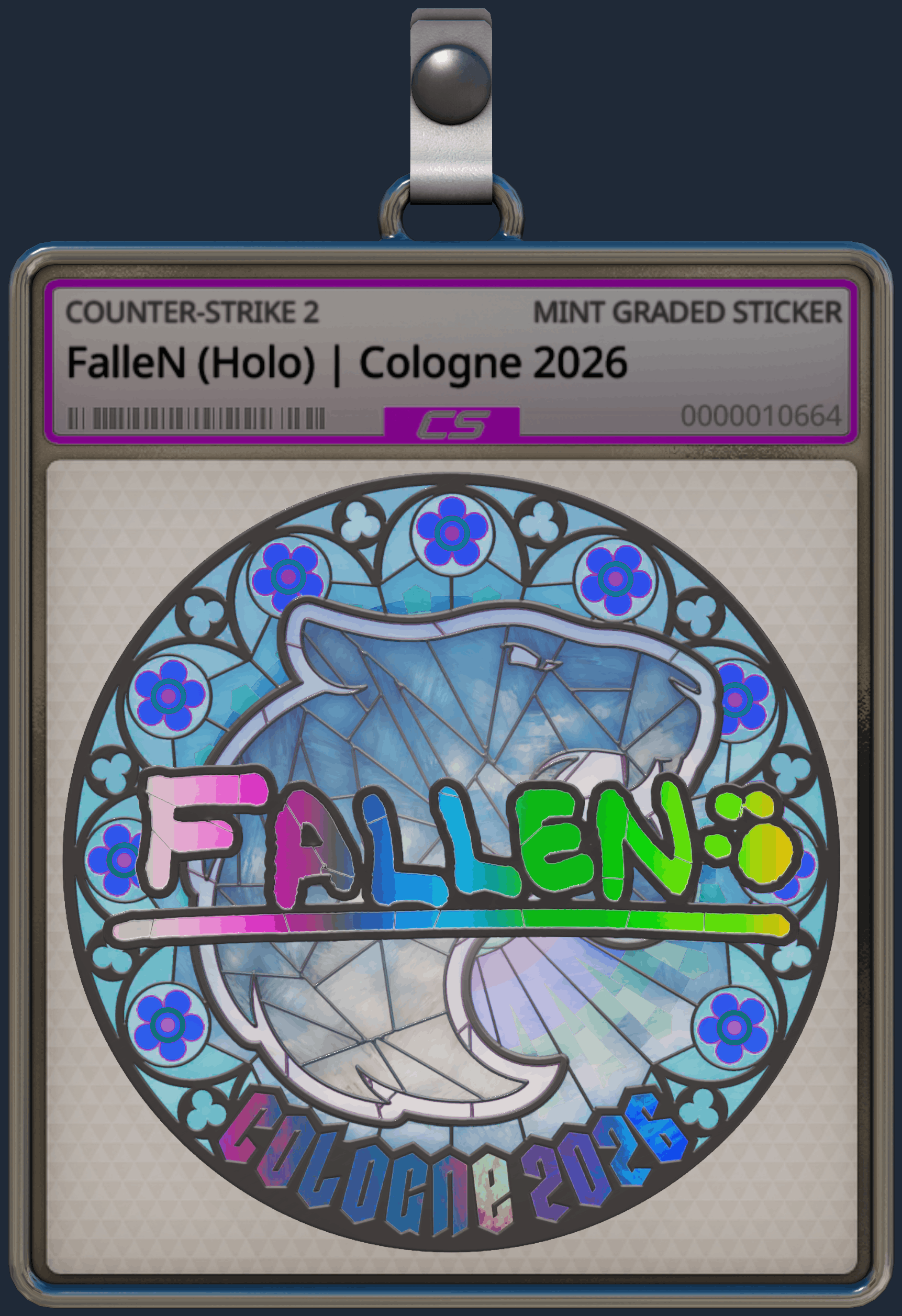 Sticker | FalleN (Holo) | Cologne 2026 Image