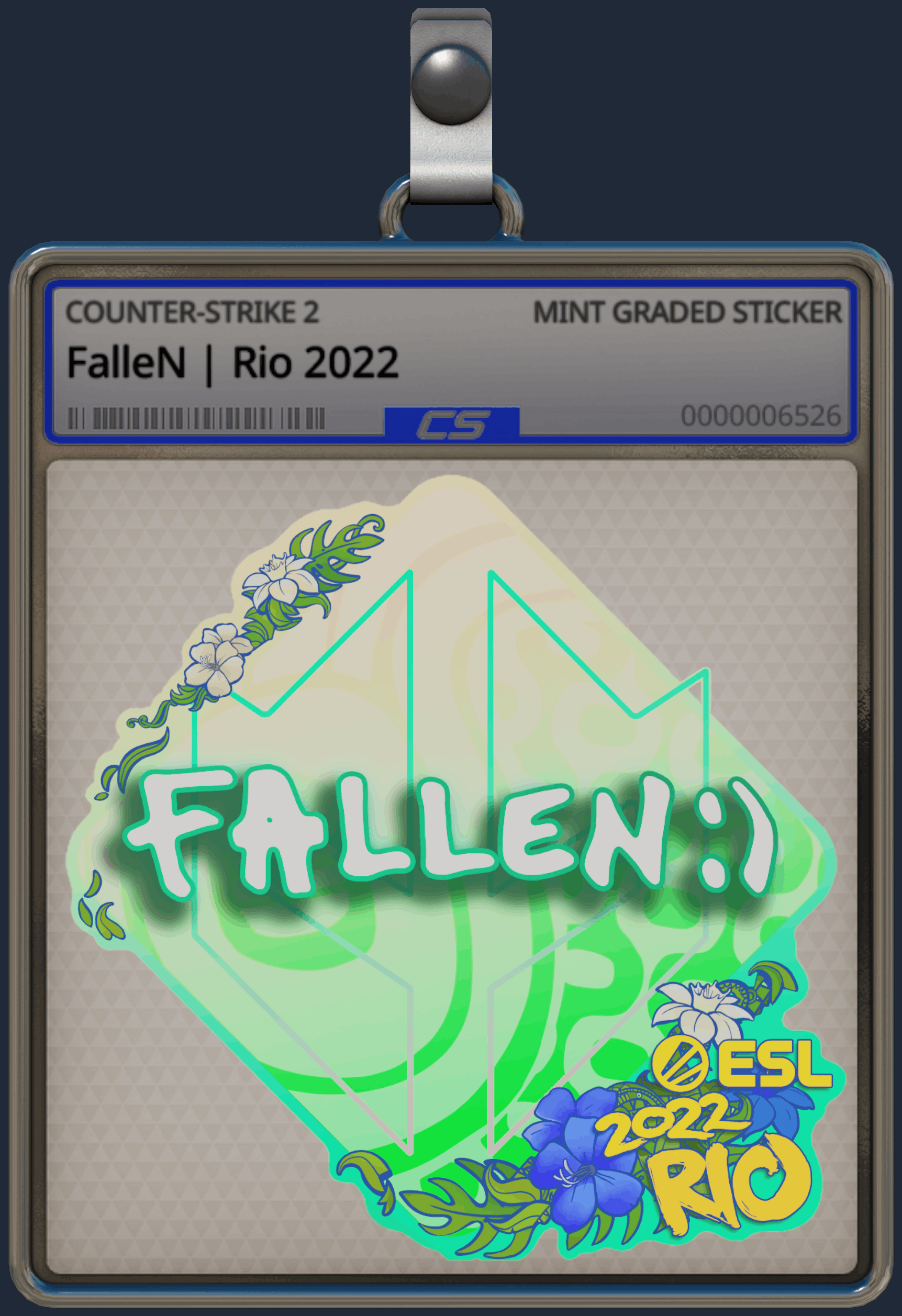 Sticker | FalleN | Rio 2022 Image