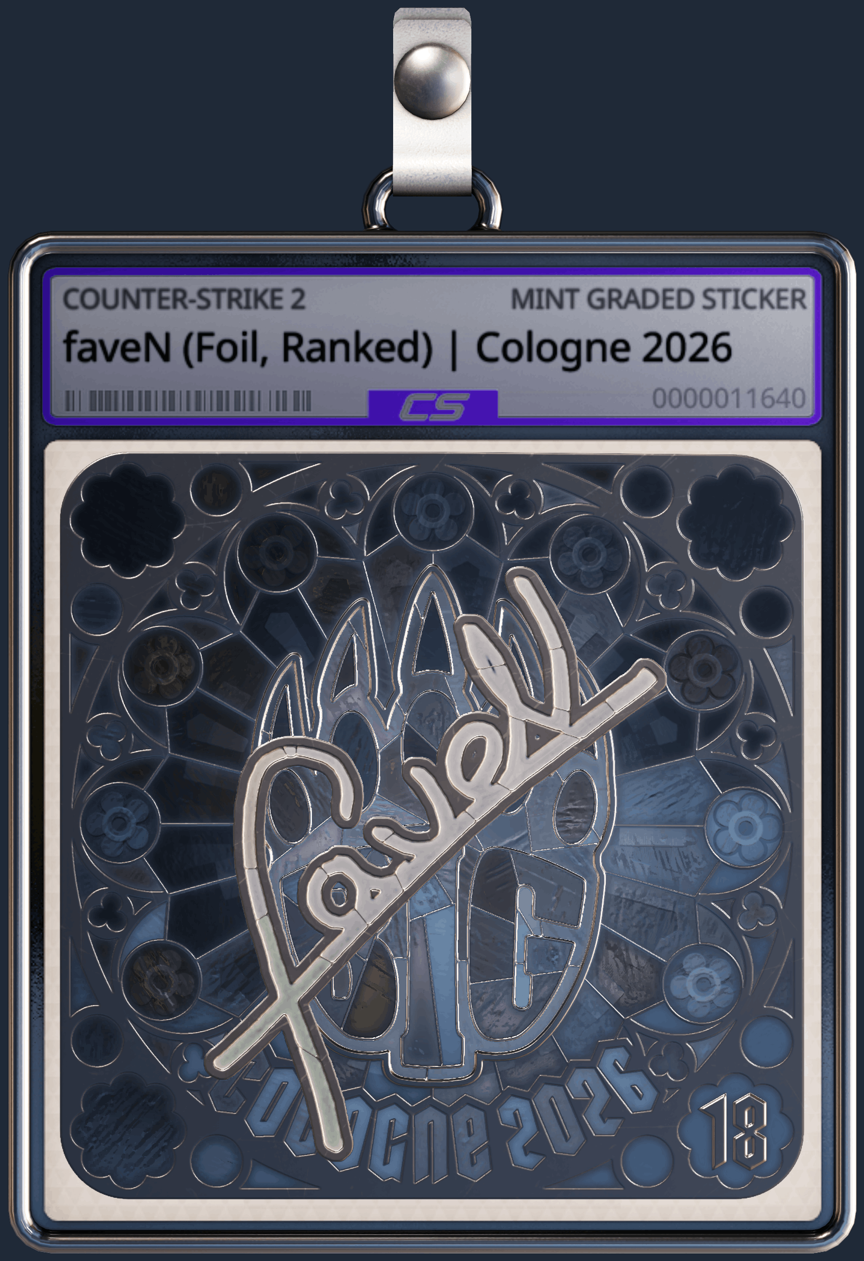Sticker | faveN (Foil, Ranked) | Cologne 2026 Image