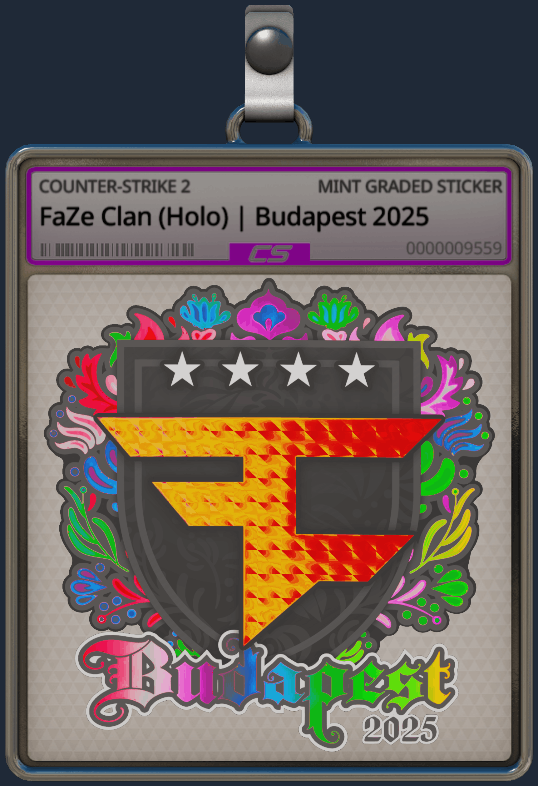Sticker | FaZe Clan (Holo) | Budapest 2025 Image