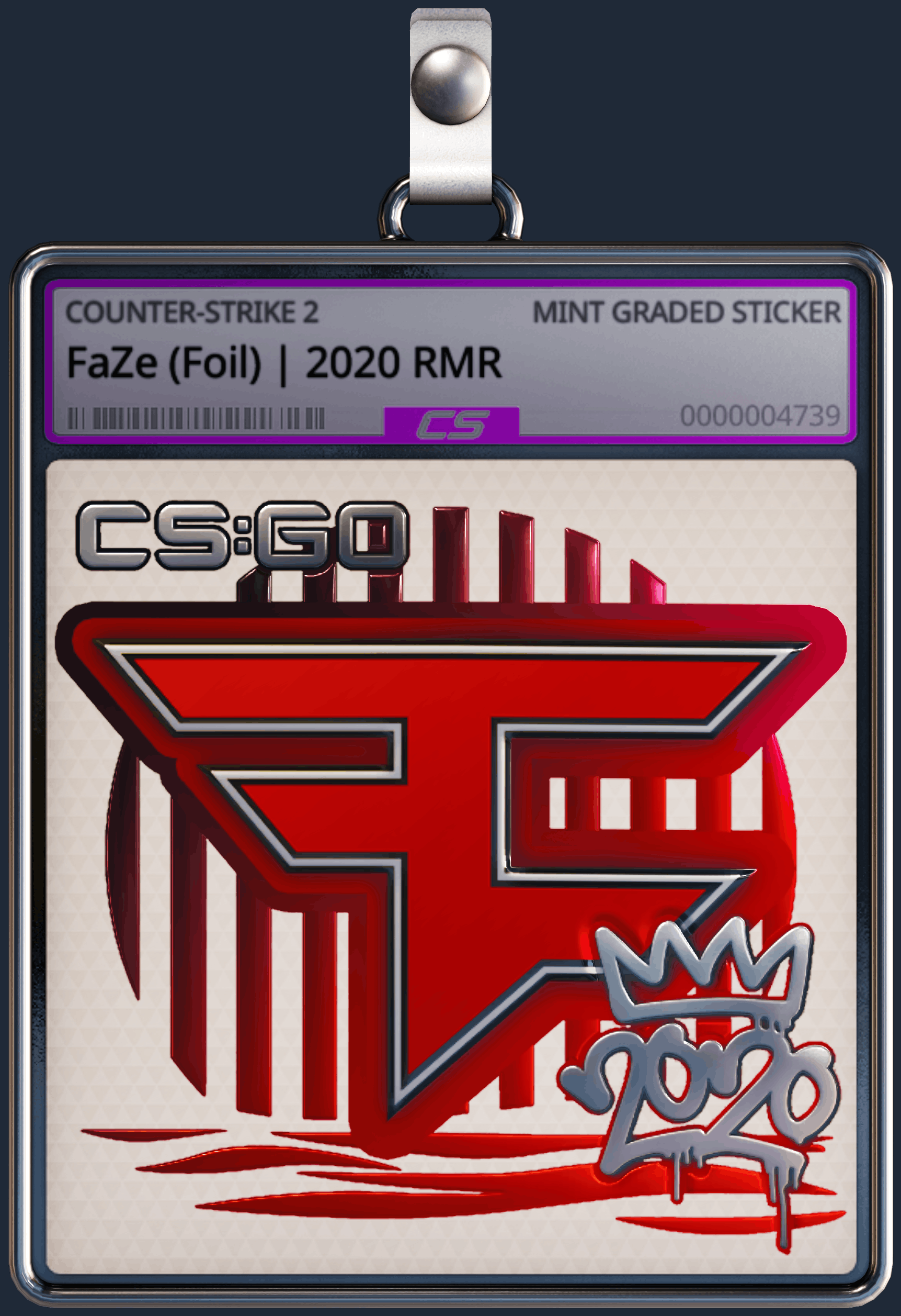 Sticker | FaZe (Foil) | 2020 RMR Image