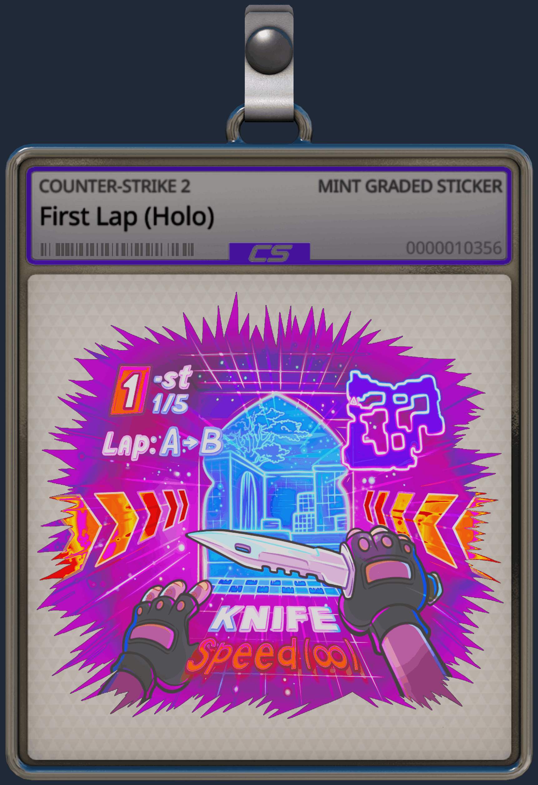 Sticker | First Lap (Holo) Image