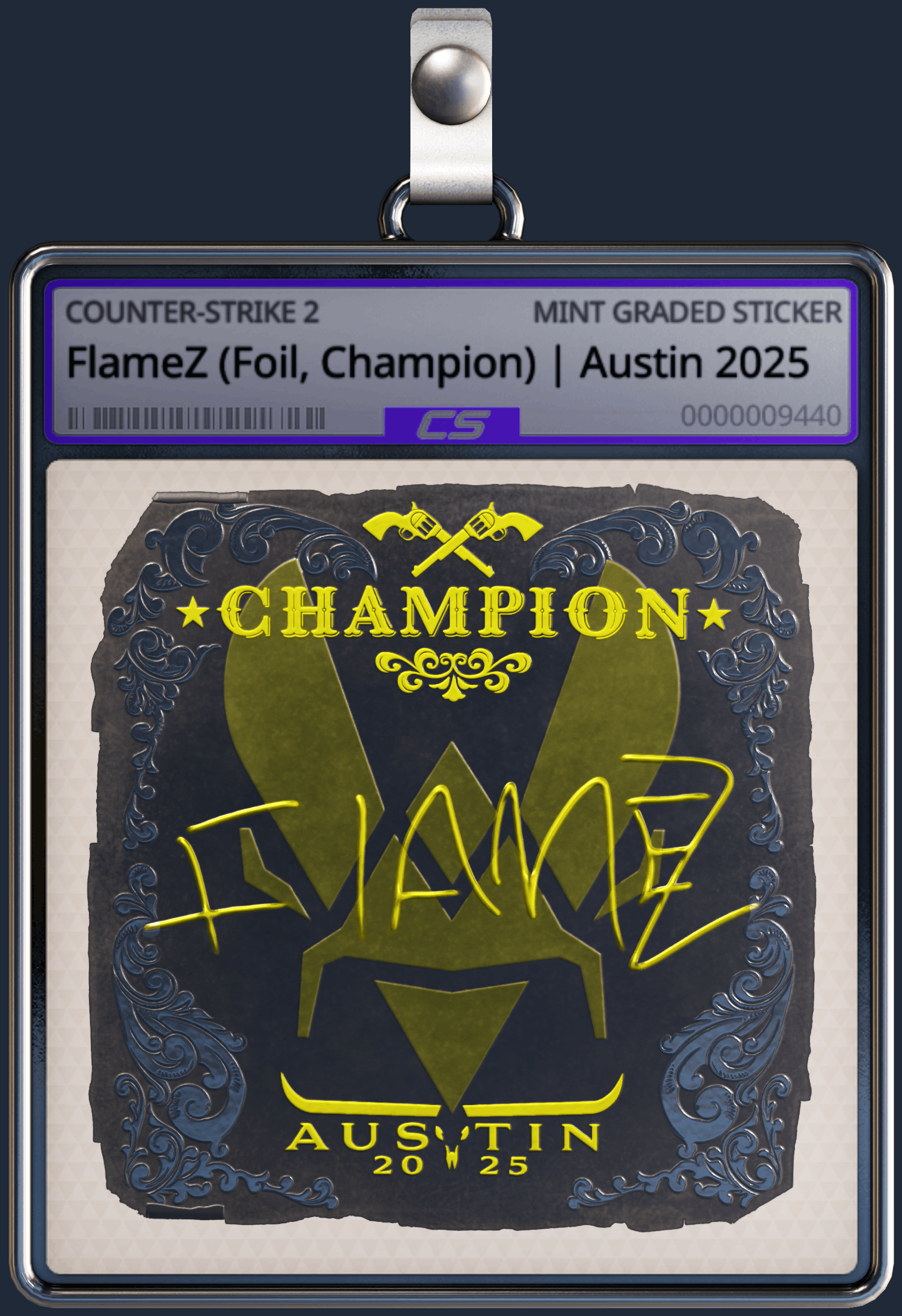 Sticker | FlameZ (Foil, Champion) | Austin 2025 Image
