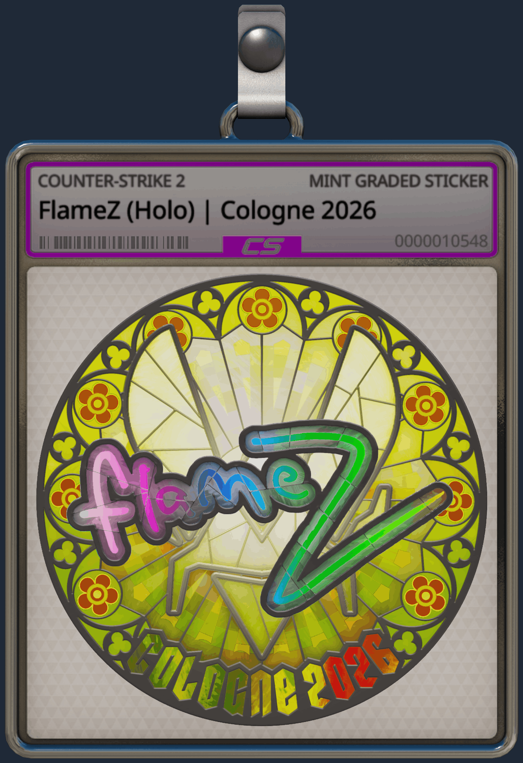 Sticker | FlameZ (Holo) | Cologne 2026 Image