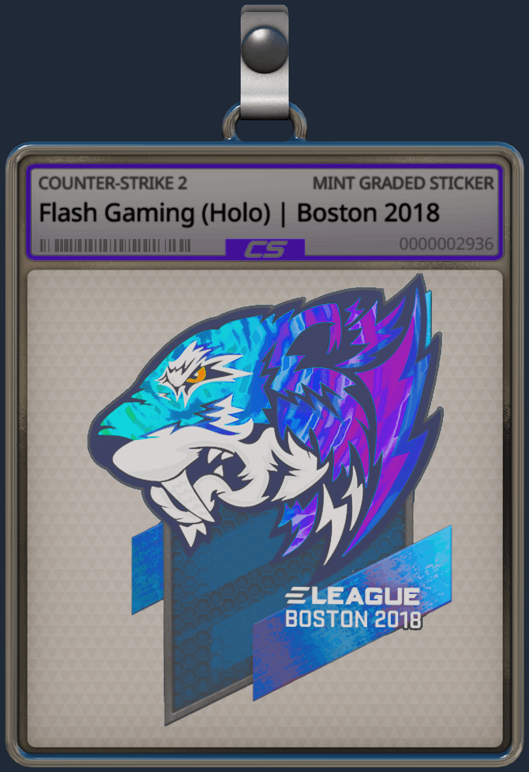 Sticker | Flash Gaming (Holo) | Boston 2018 Image