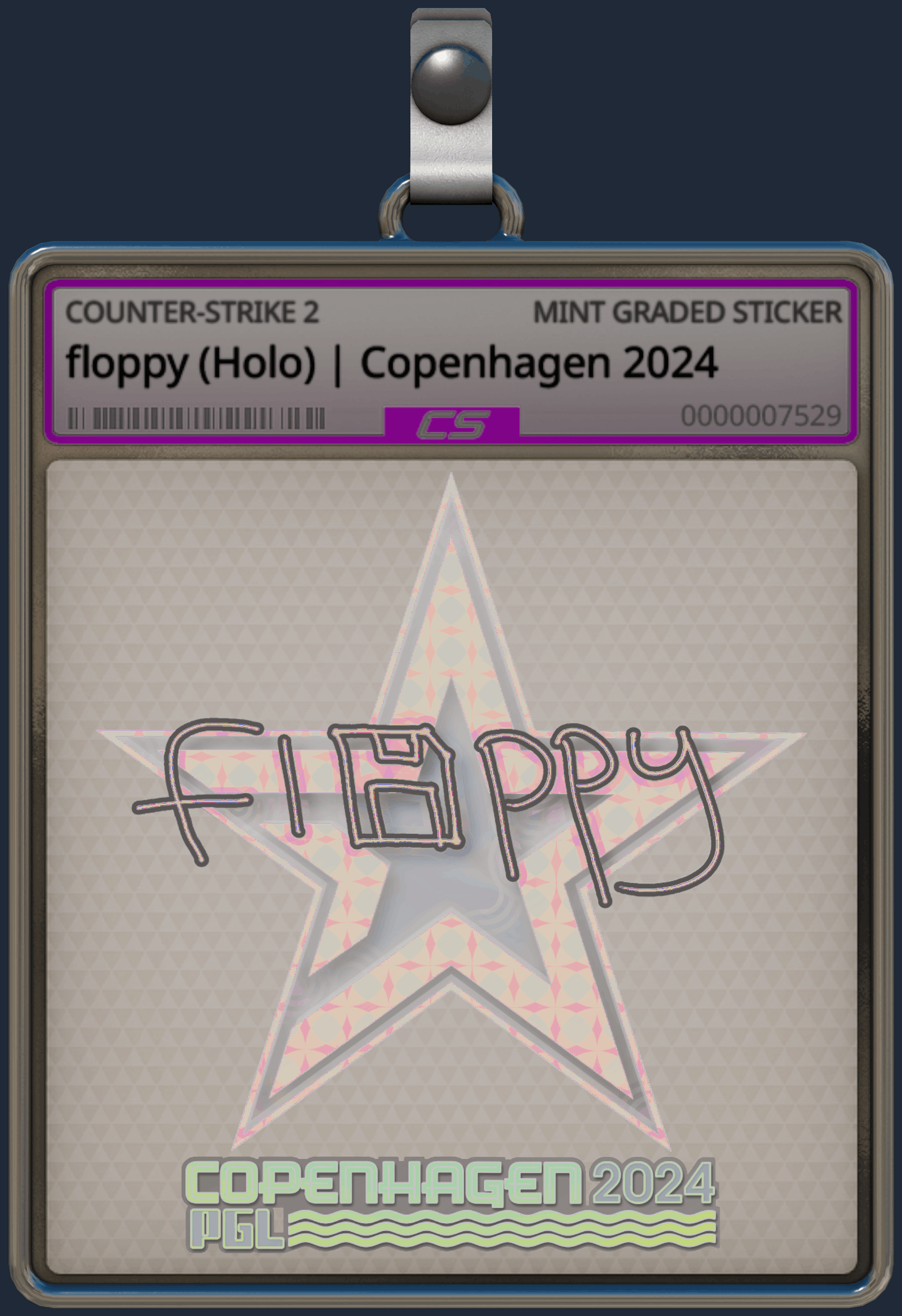 Sticker | floppy (Holo) | Copenhagen 2024 Image