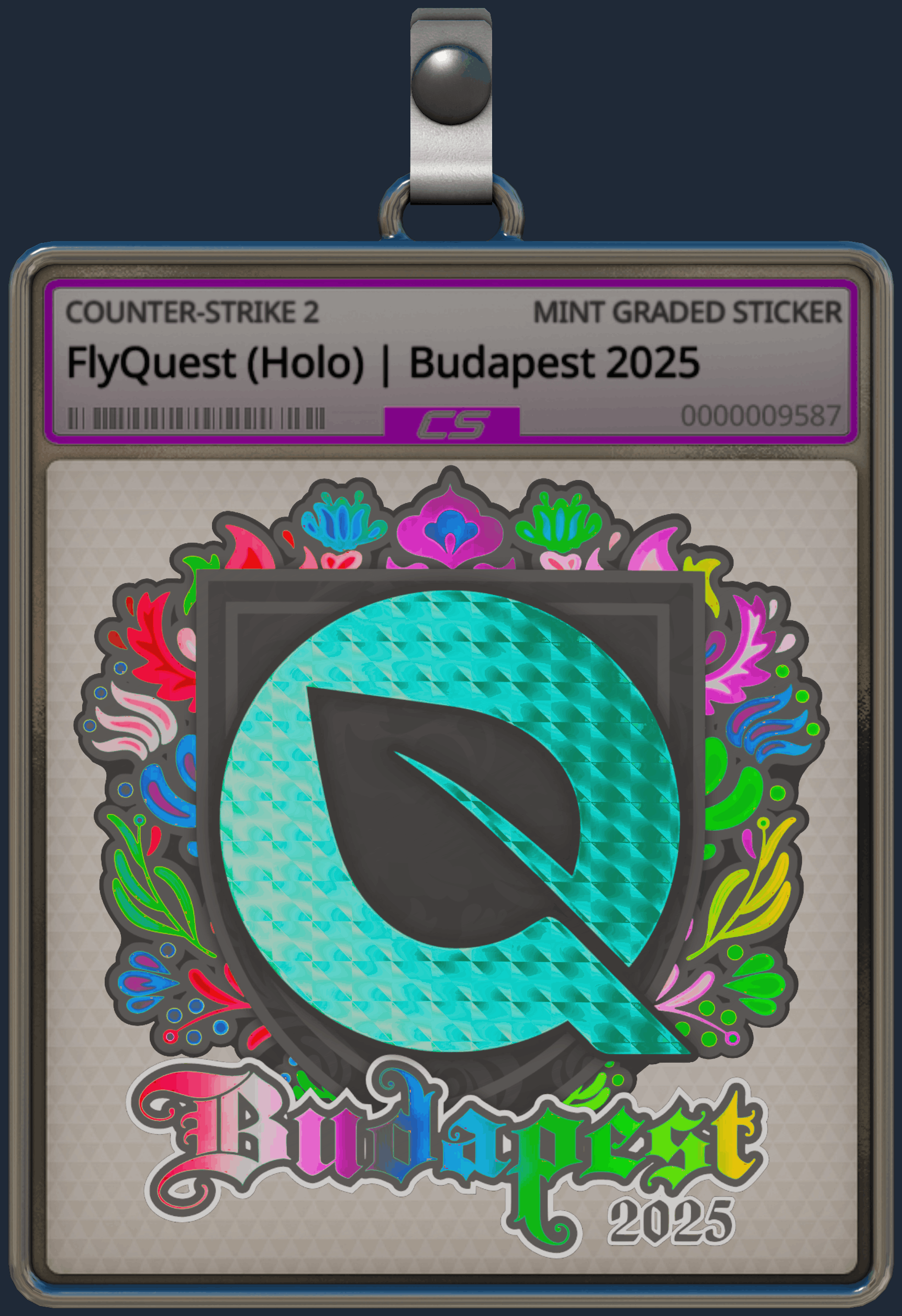 Sticker | FlyQuest (Holo) | Budapest 2025 Image