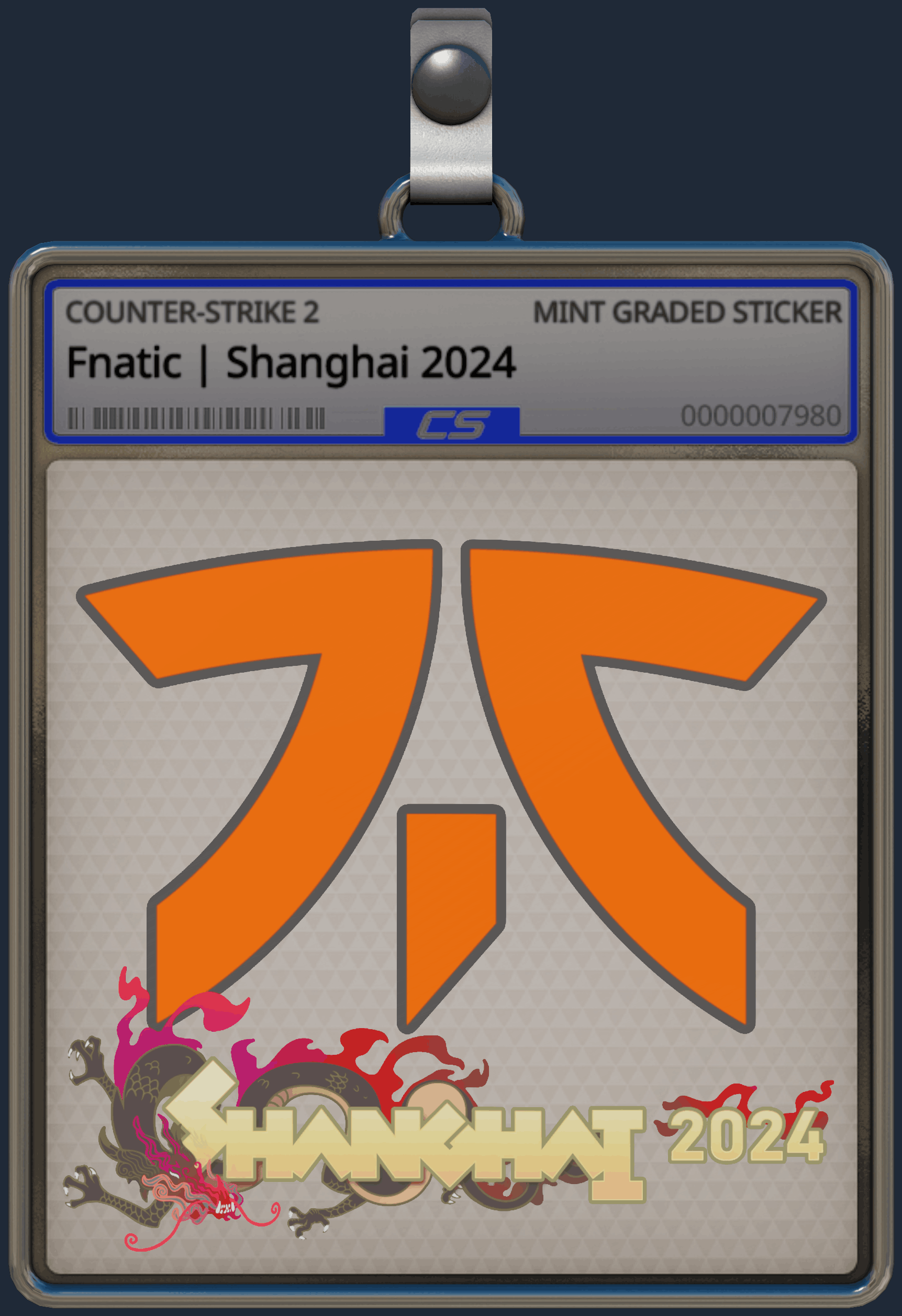 Sticker | Fnatic | Shanghai 2024 Image