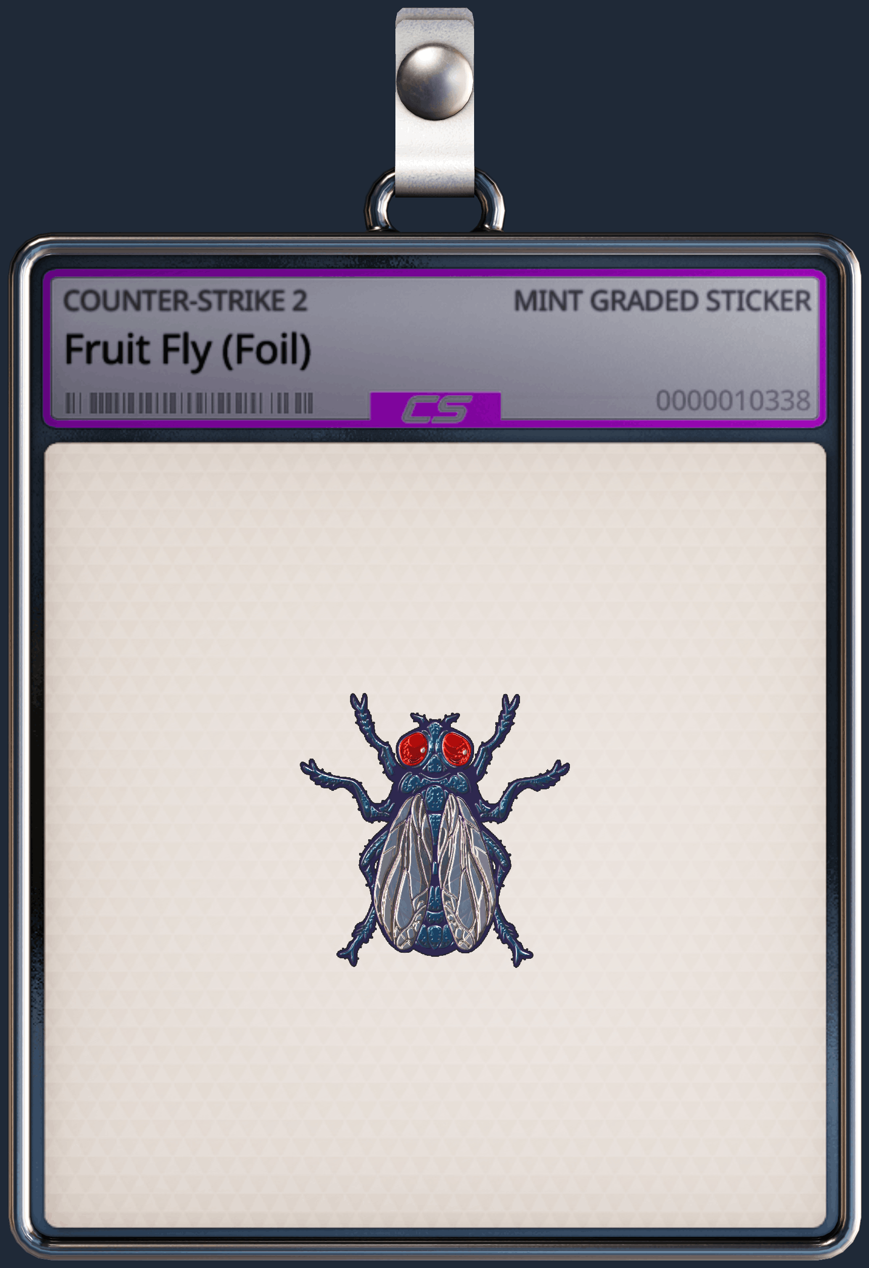 Sticker | Fruit Fly (Foil) Image