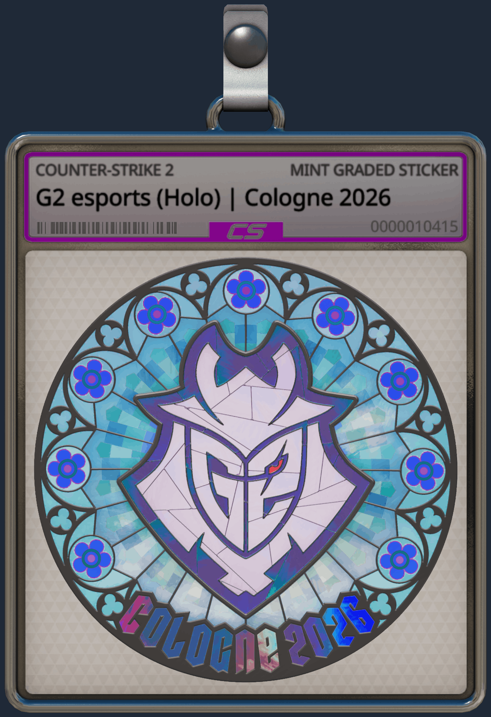 Sticker | G2 esports (Holo) | Cologne 2026 Image