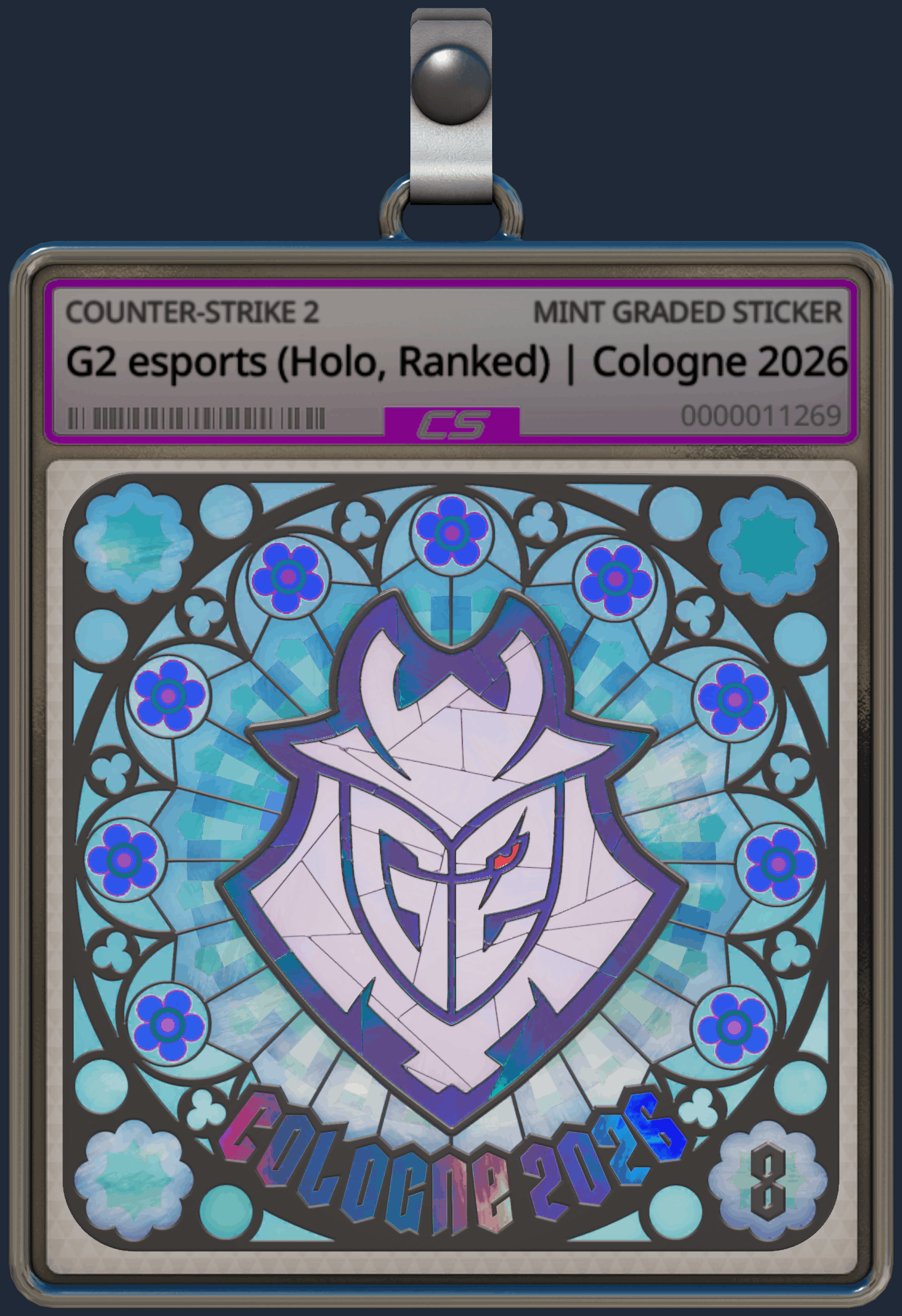 Sticker | G2 esports (Holo, Ranked) | Cologne 2026 Image
