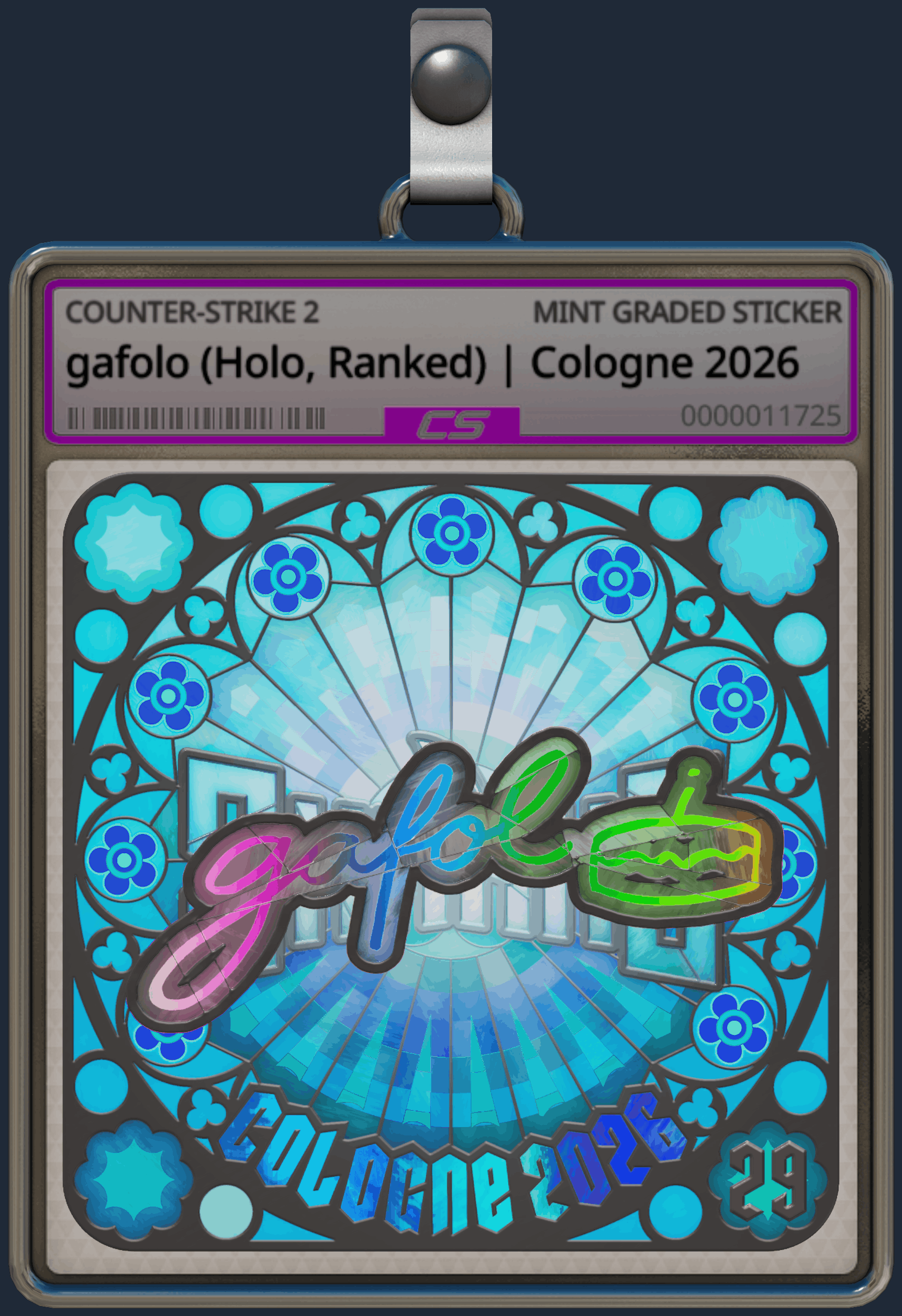 Sticker | gafolo (Holo, Ranked) | Cologne 2026 Image