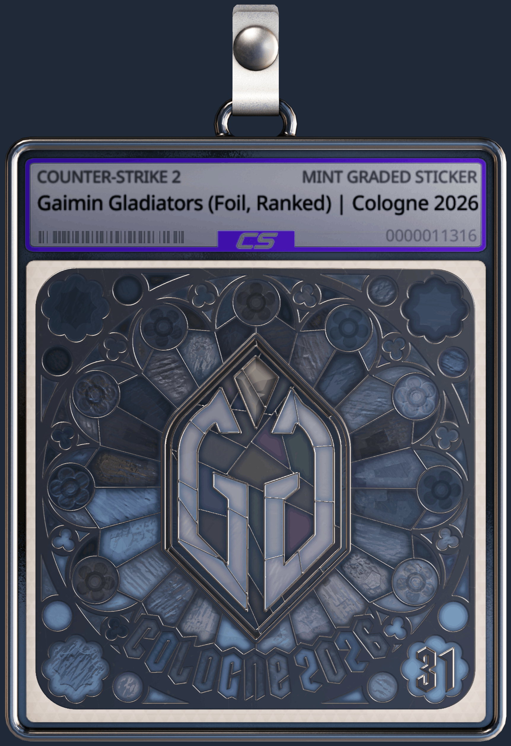 Sticker | Gaimin Gladiators (Foil, Ranked) | Cologne 2026 Image
