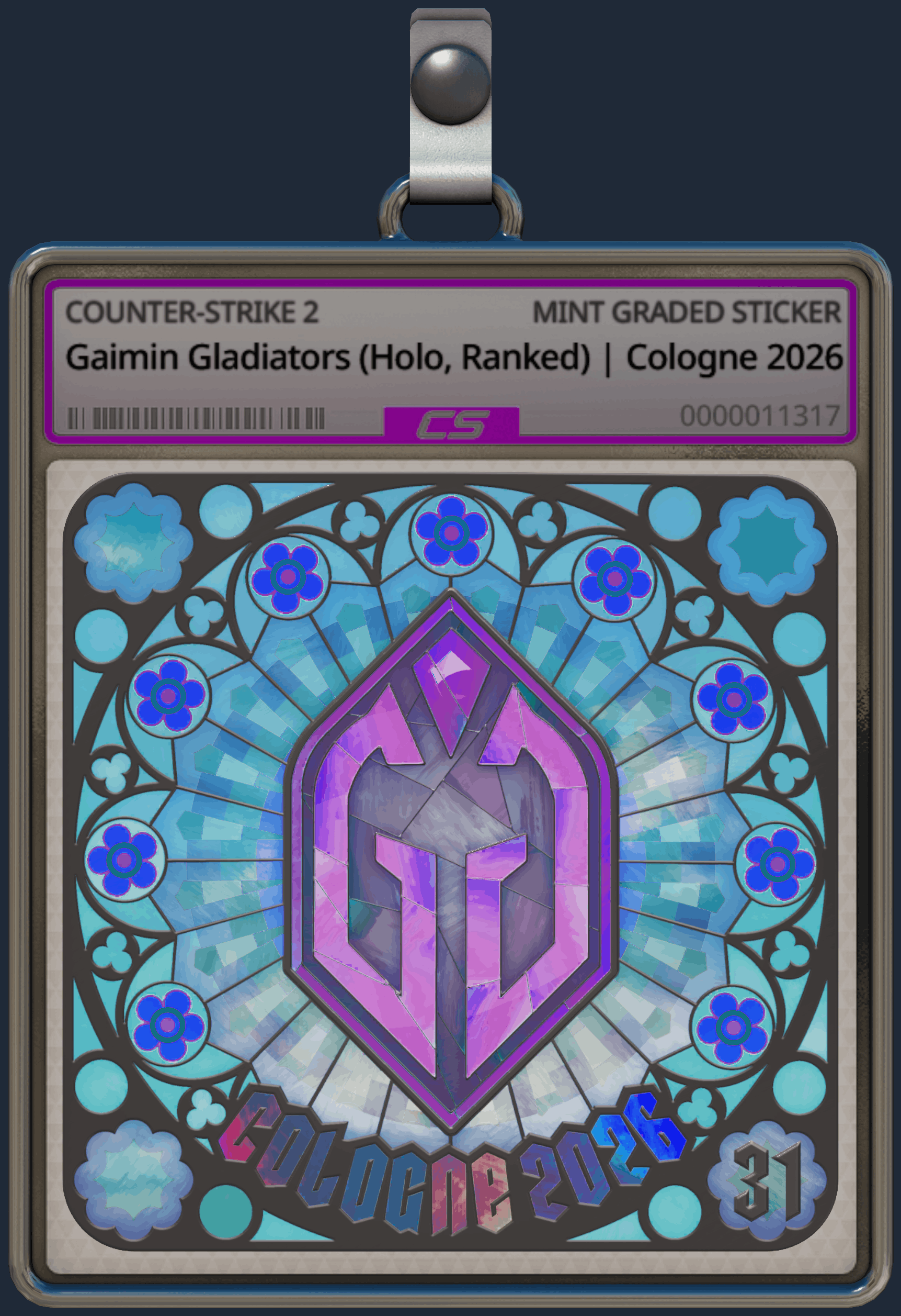 Sticker | Gaimin Gladiators (Holo, Ranked) | Cologne 2026 Image