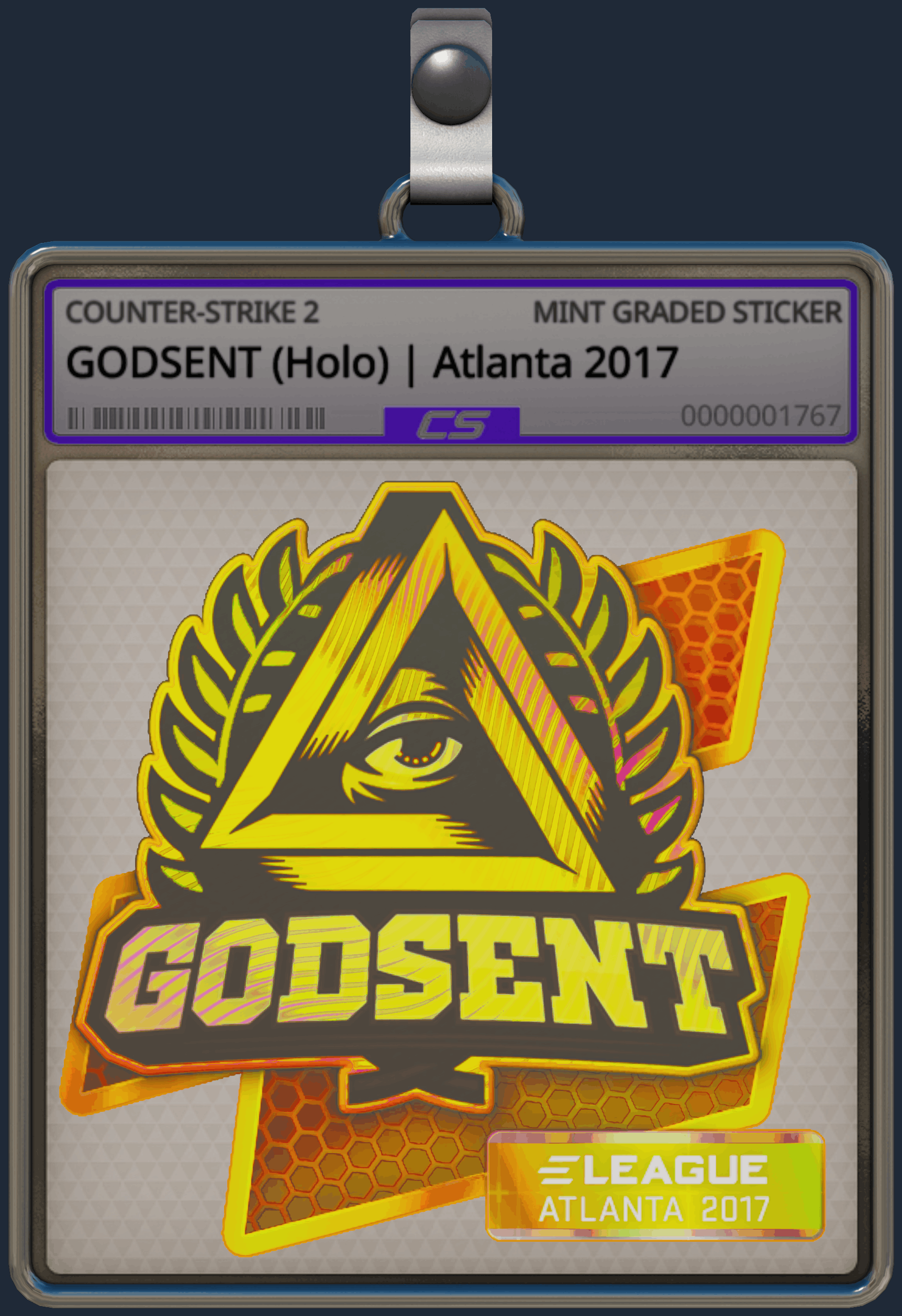 Sticker | GODSENT (Holo) | Atlanta 2017 Image
