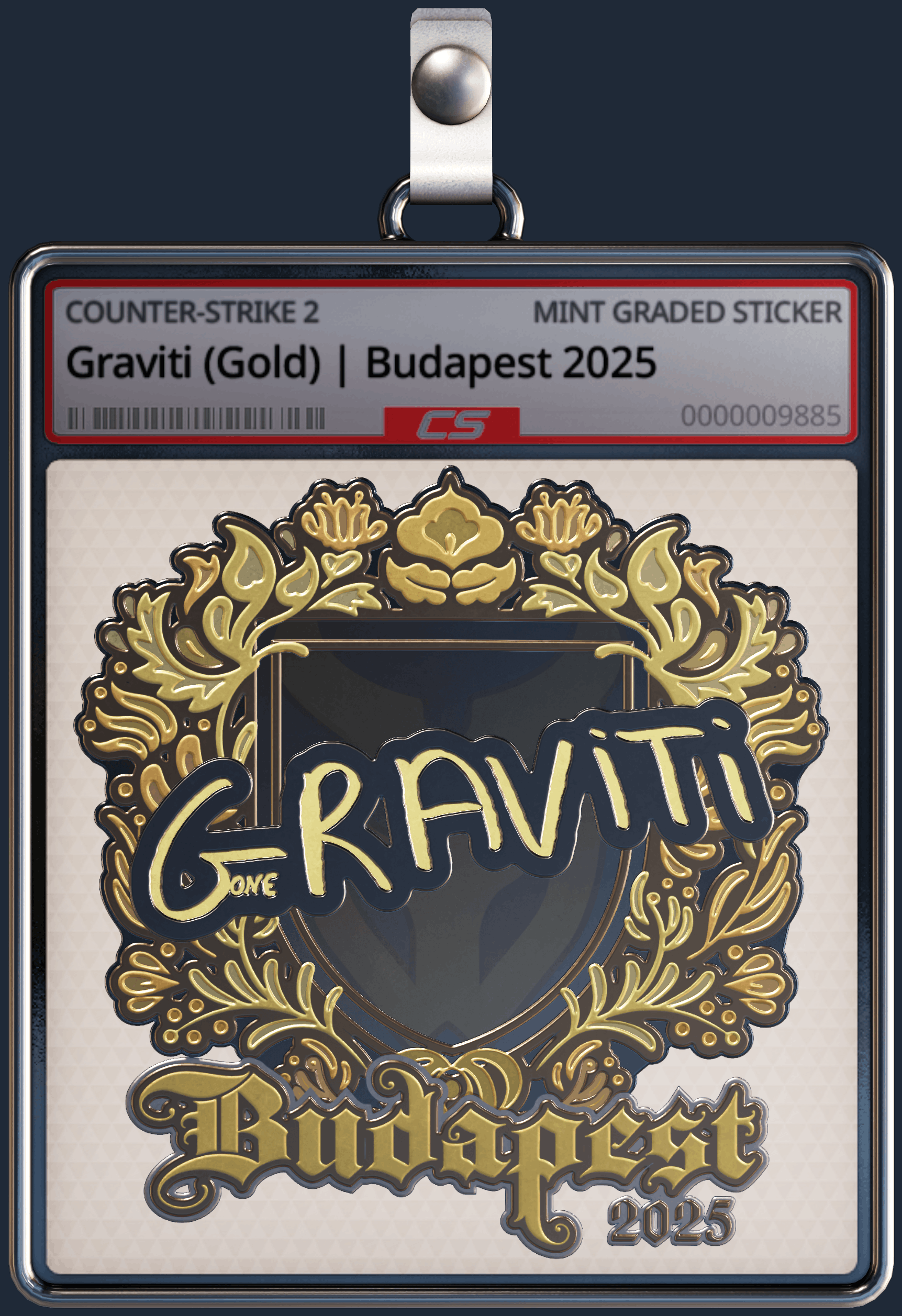 Sticker | Graviti (Gold) | Budapest 2025 Image