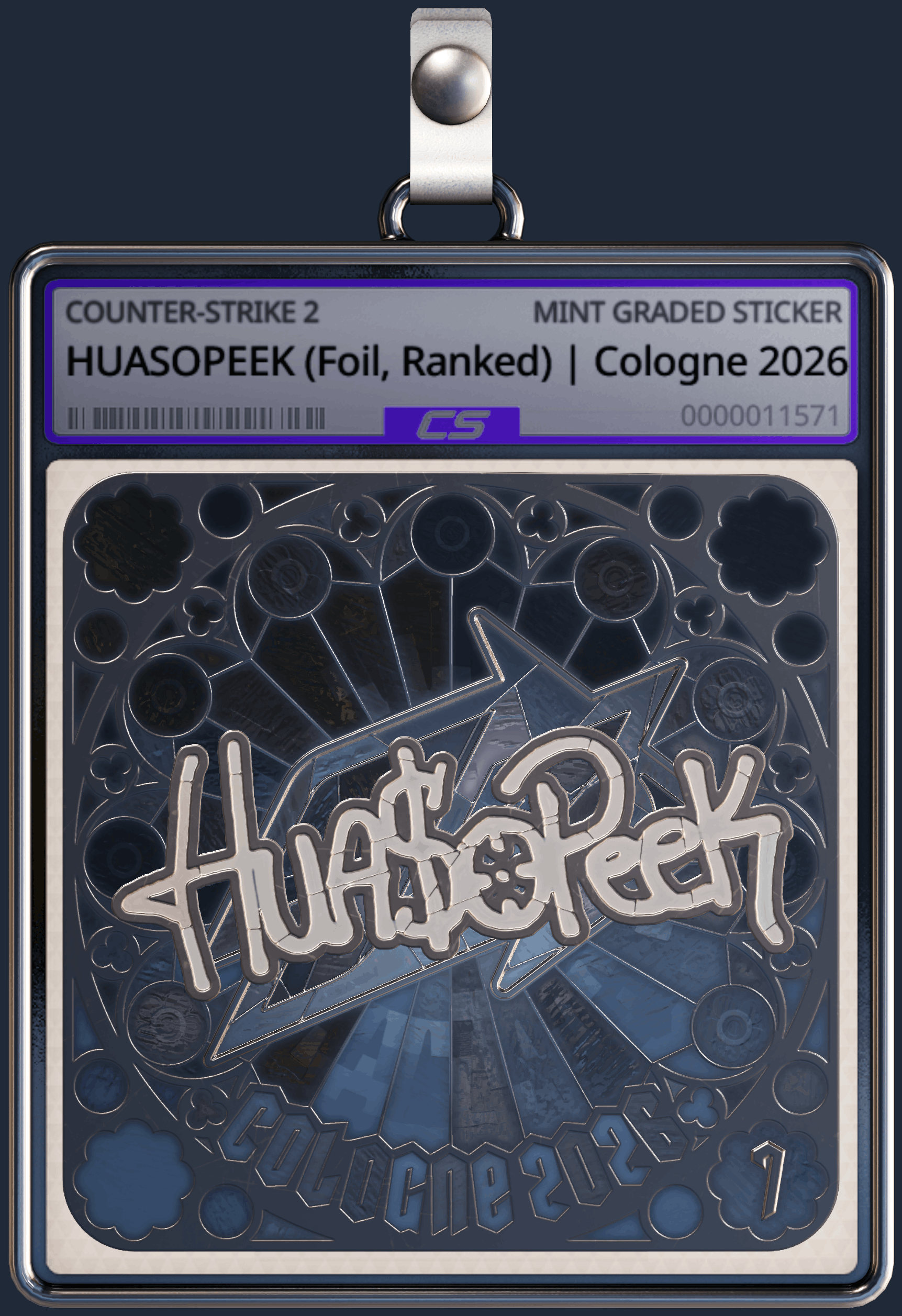 Sticker | HUASOPEEK (Foil, Ranked) | Cologne 2026 Image