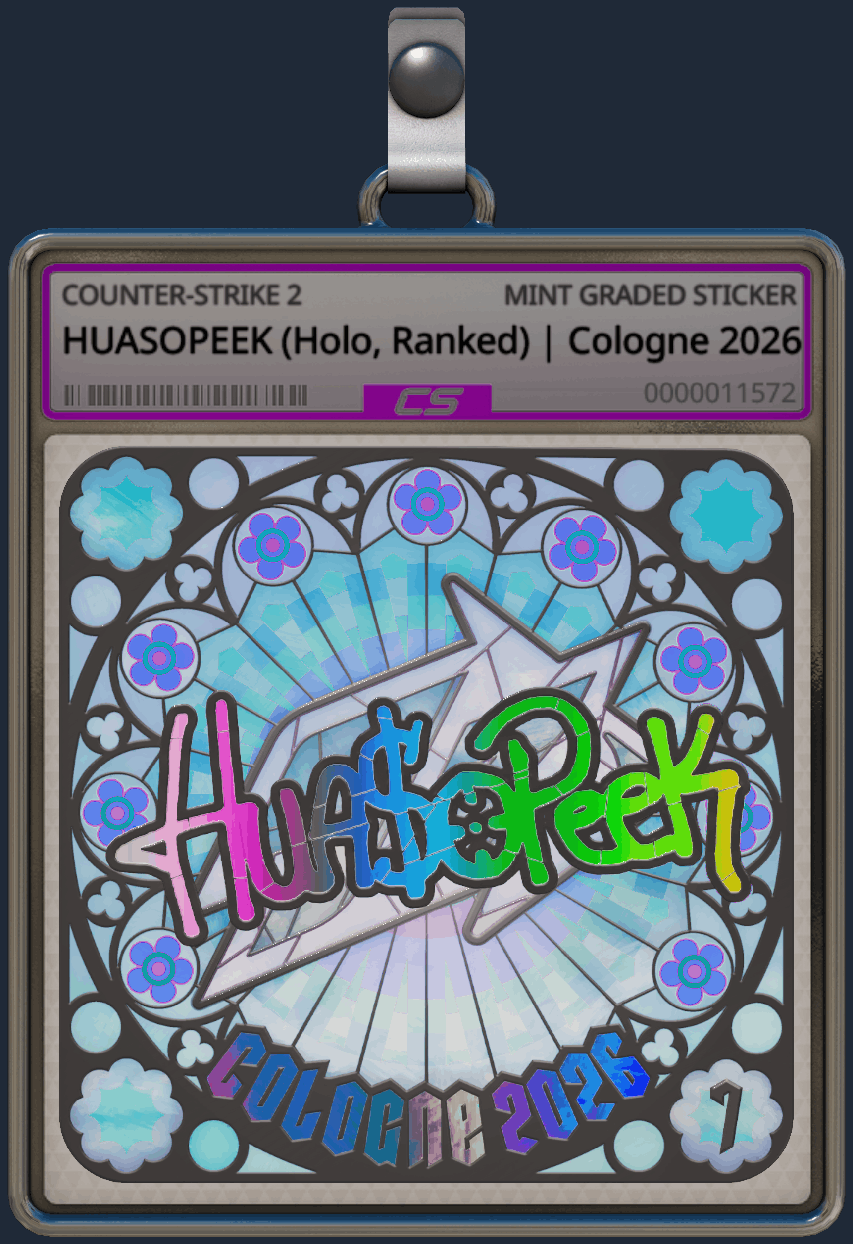 Sticker | HUASOPEEK (Holo, Ranked) | Cologne 2026 Image